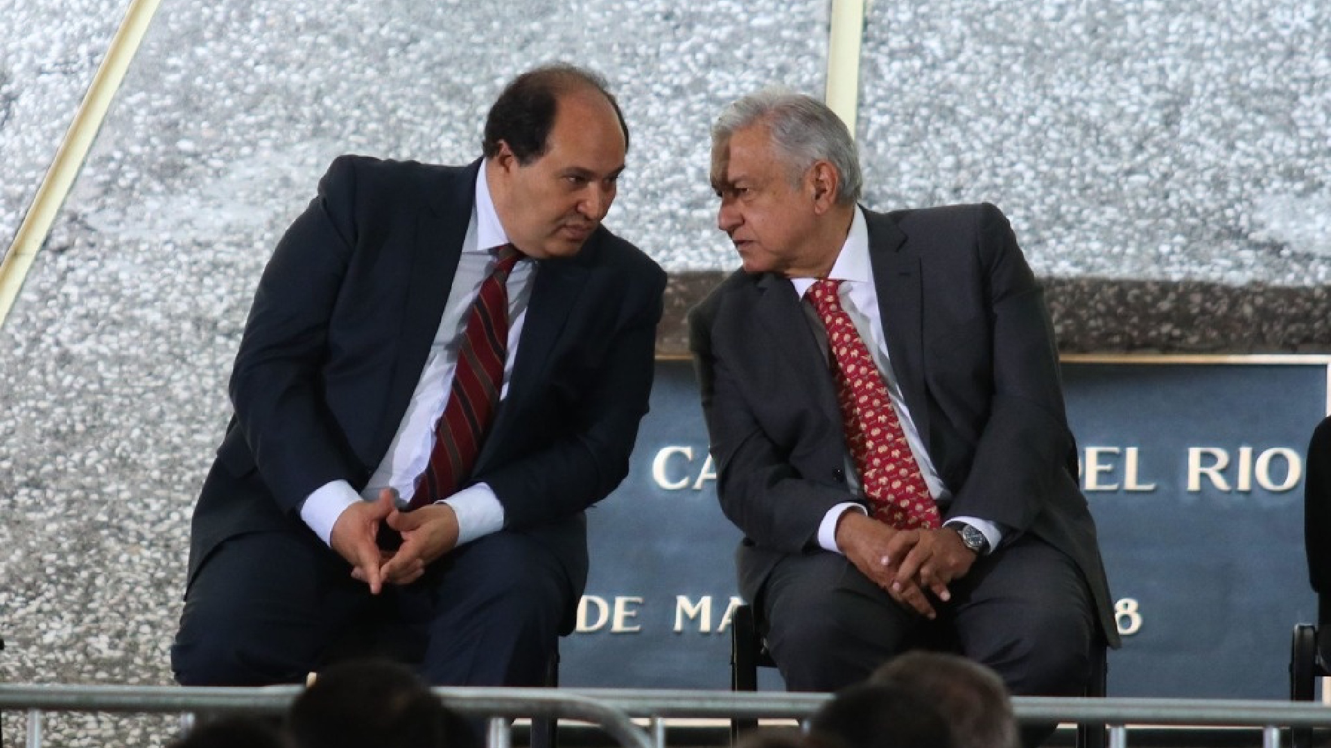 Lázaro Cárdenas Batel with President López Obrador (Photo: special)