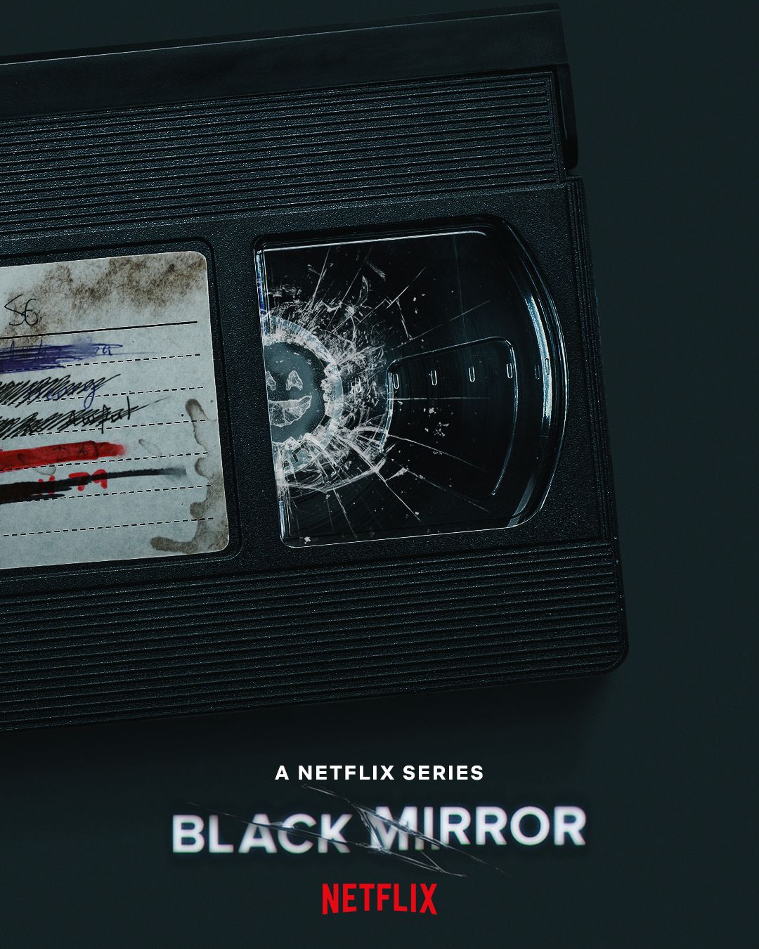 Póster oficial de los nuevos episodios de "Black Mirror". (Netflix)