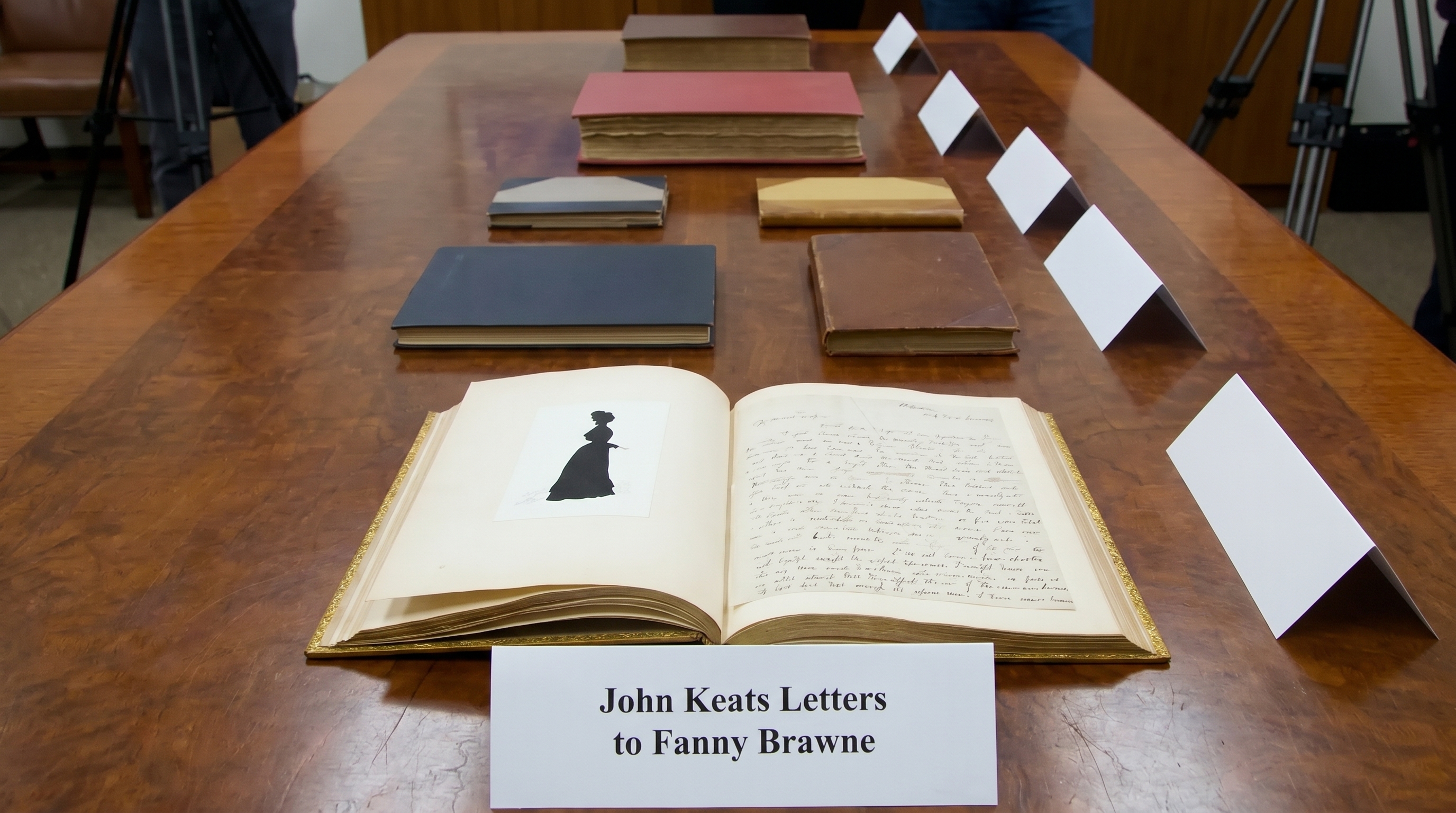 Se exhiben por vez primera en 140 a&ntilde;os las cartas de amor del poeta John Keats 