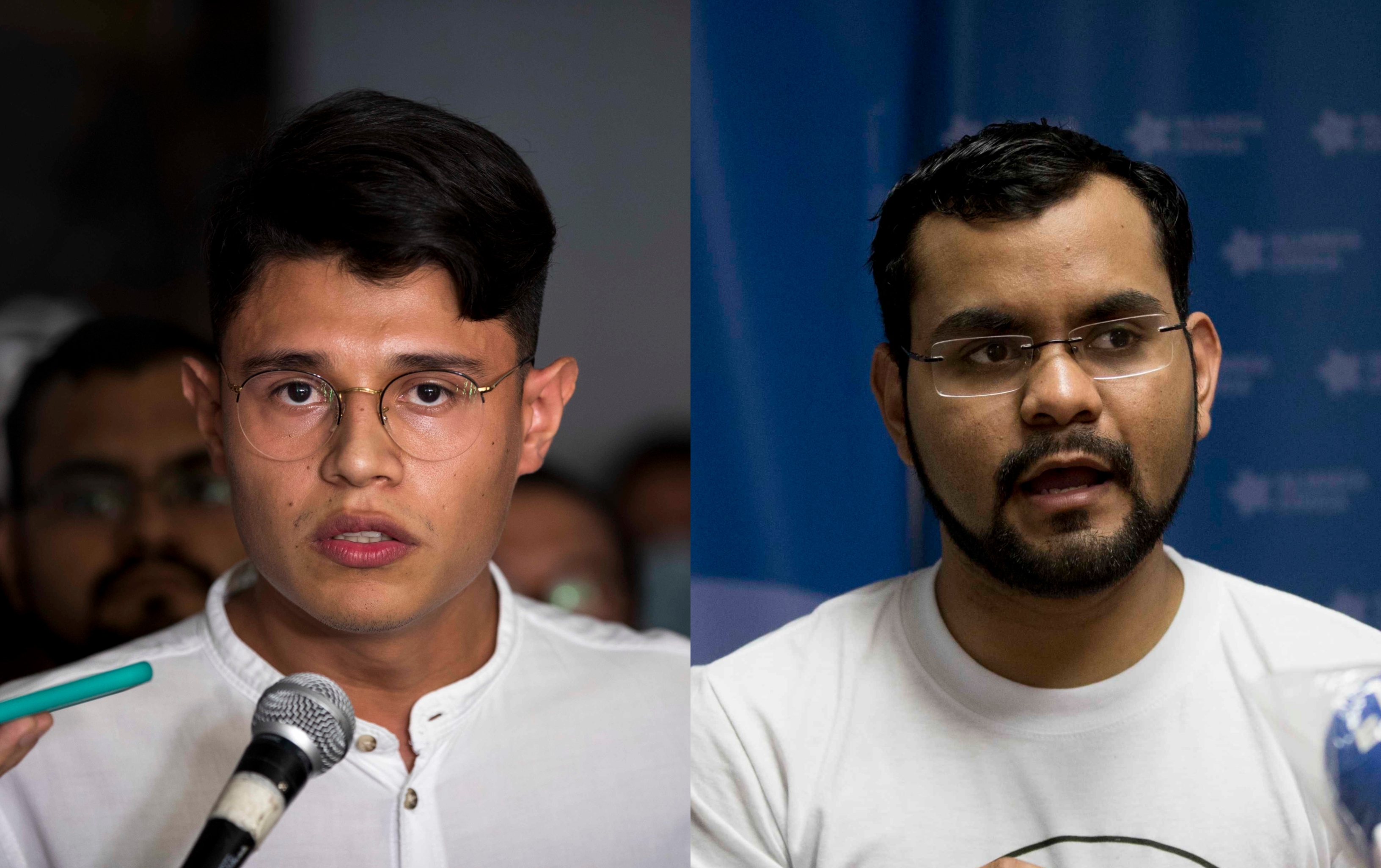Dos dirigentes estudiantiles opositores a Daniel Ortega cumplieron un año en prisión