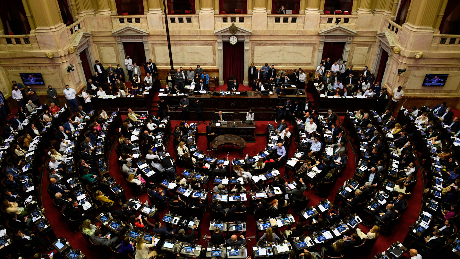 La Cámara de Diputados rechazó el proyecto de Presupuesto 2022 con 132 votos negativos, 121 afirmativos y una abstención (Maximiliano Luna)
