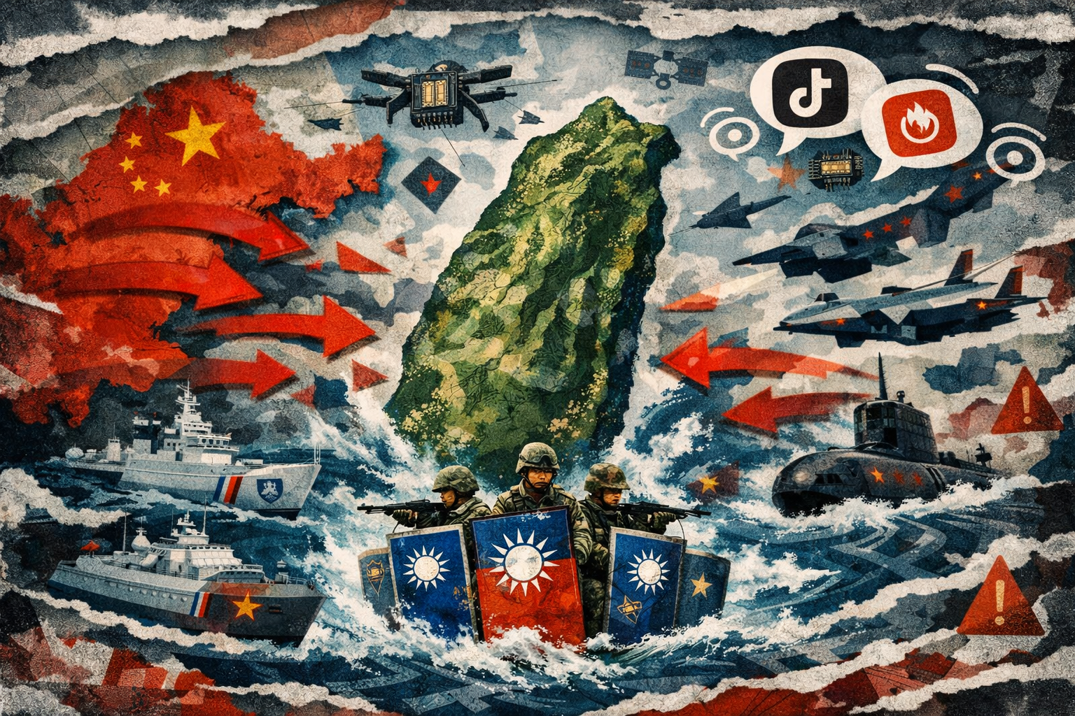 Otro estrecho bajo acoso: presi&oacute;n china, modernizaci&oacute;n taiwanesa y el desaf&iacute;o a la libertad de navegaci&oacute;n