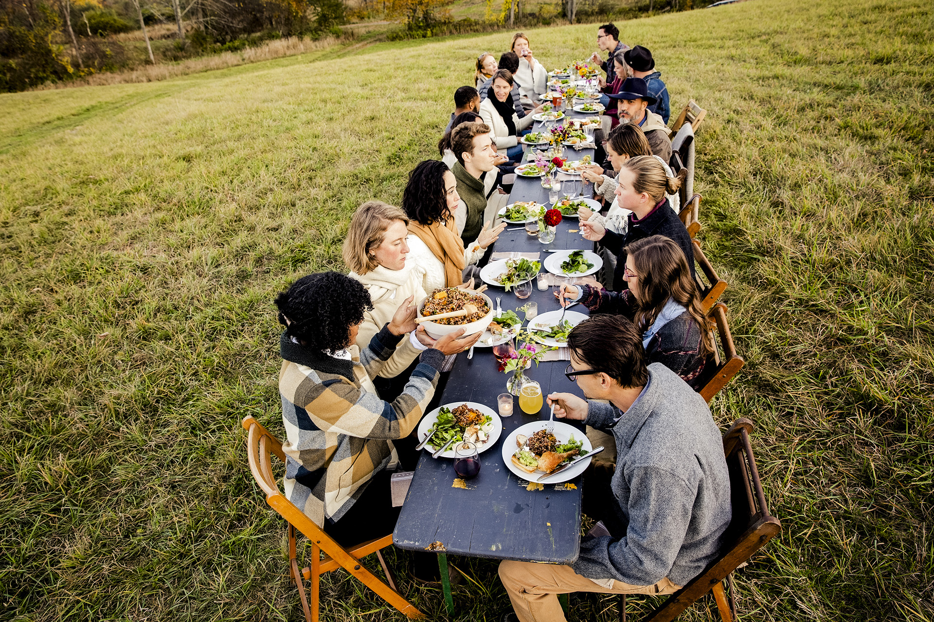 Grandes o pequeñas mesas, los argentinos vuelven a festejar y disfrutar de laNavidad y Fin de Año (Getty Images)