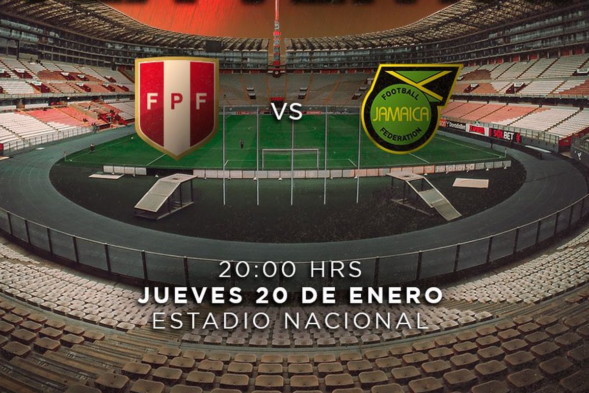 Precio de entradas para ver Perú vs Jamaica en el Estadio Nacional de Lima.