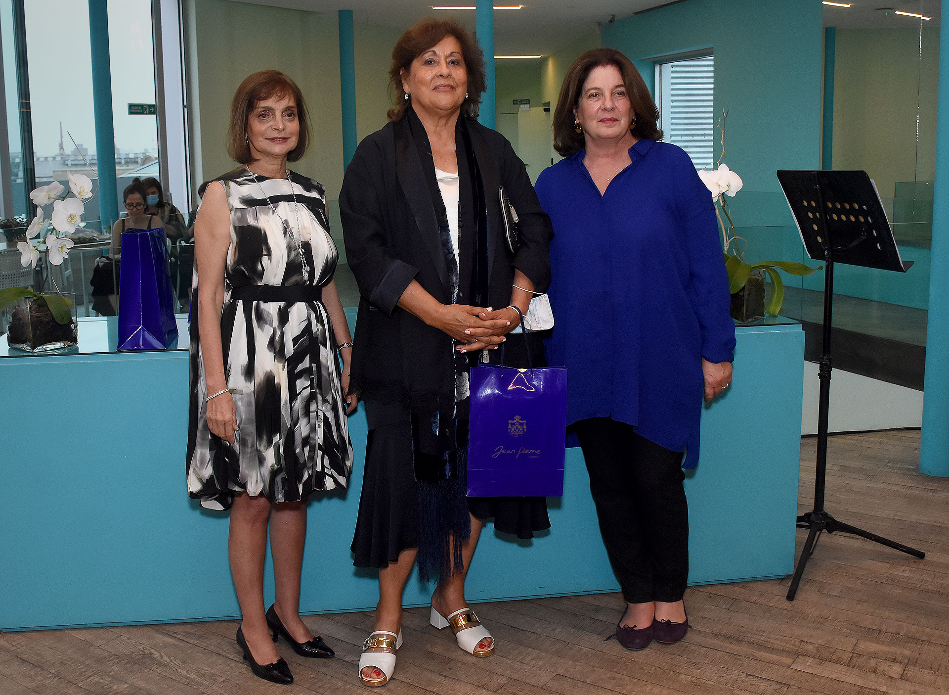 María Rosa Andreani, directora y creadora de la Fundación Andreani, y, además, mentora del nuevo espacio Fundación Andreani en La Boca, una iniciativa abierta a la cultura
