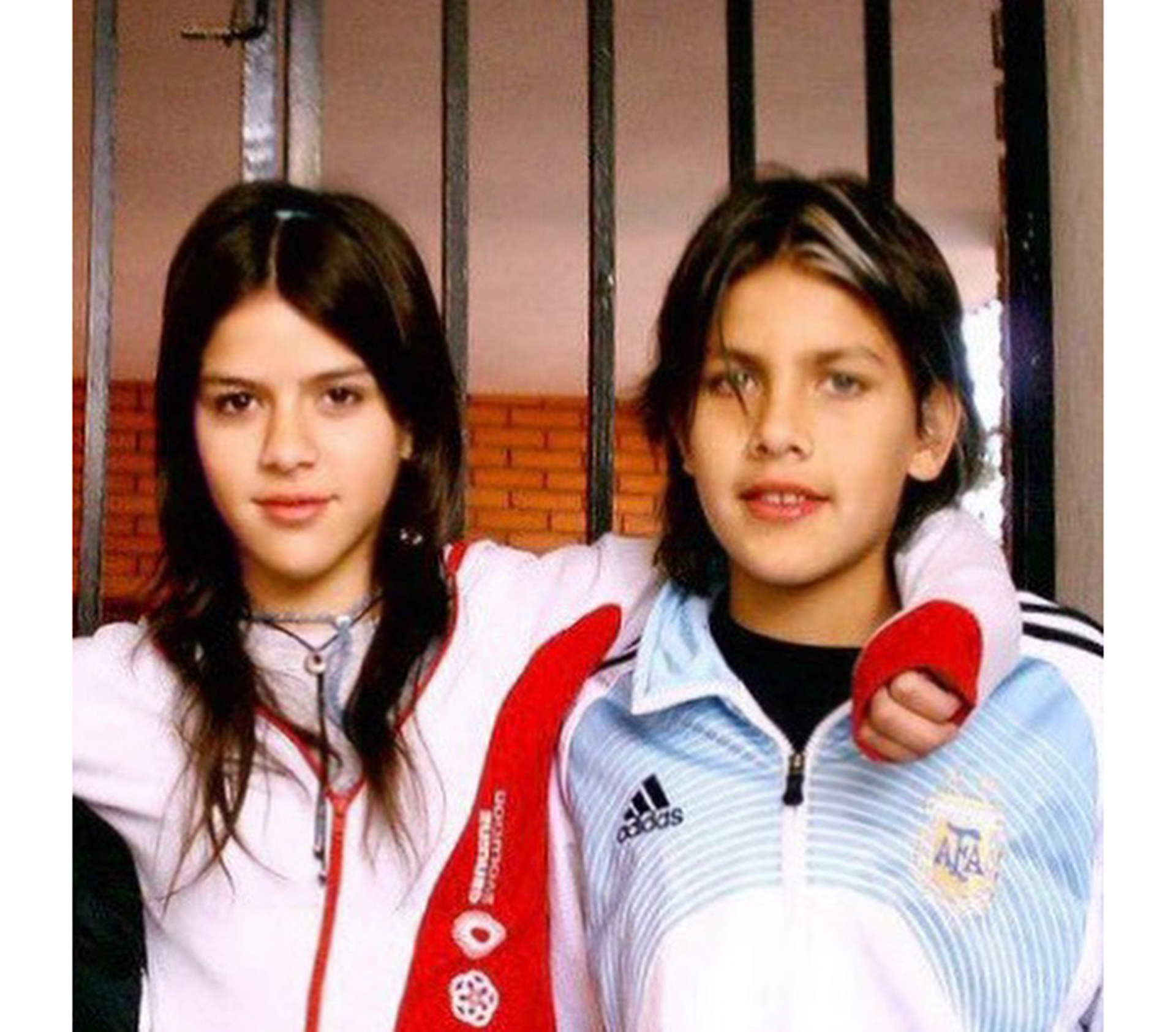 Camila y Leandro cuando todavía eran unos chicos (@ccamilagalantee)
