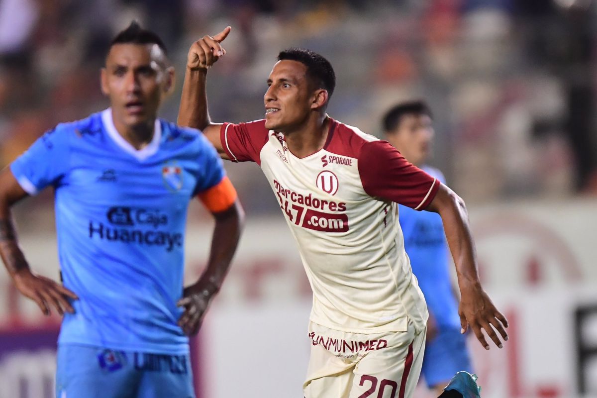 Alex Valera fue la gran figura del partido tras doblete en Universitario vs ADT. (Foto: Liga 1).