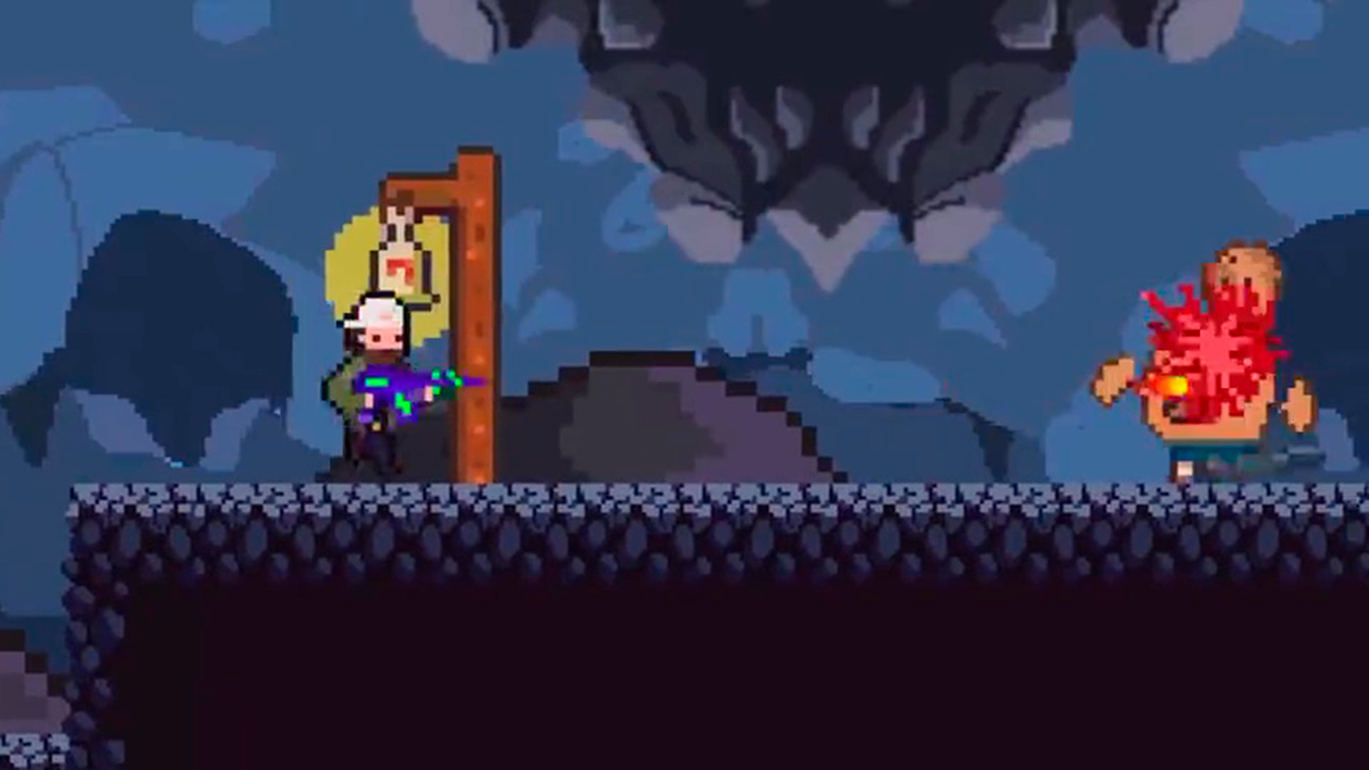 Bukele asesina a un pandillero en el videojuego