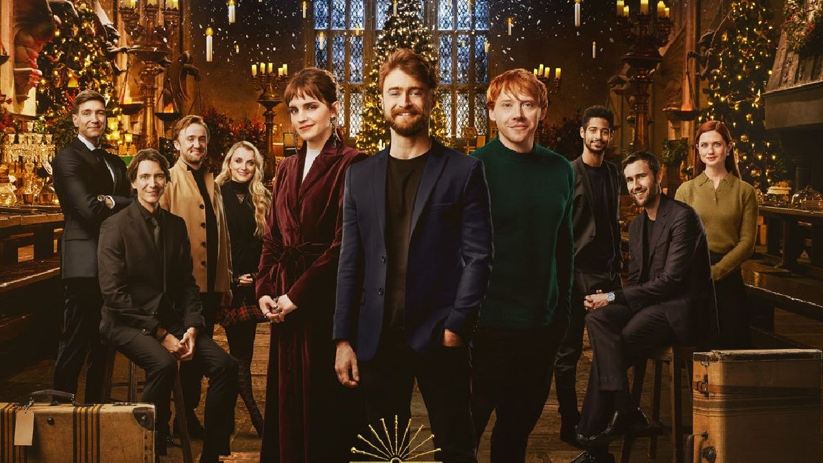 Daniel Radcliffe, Emma Watson y Rupert Grint se reencontraron en el especial por los 20 años de "Harry Potter" en el cine (HBO Max)