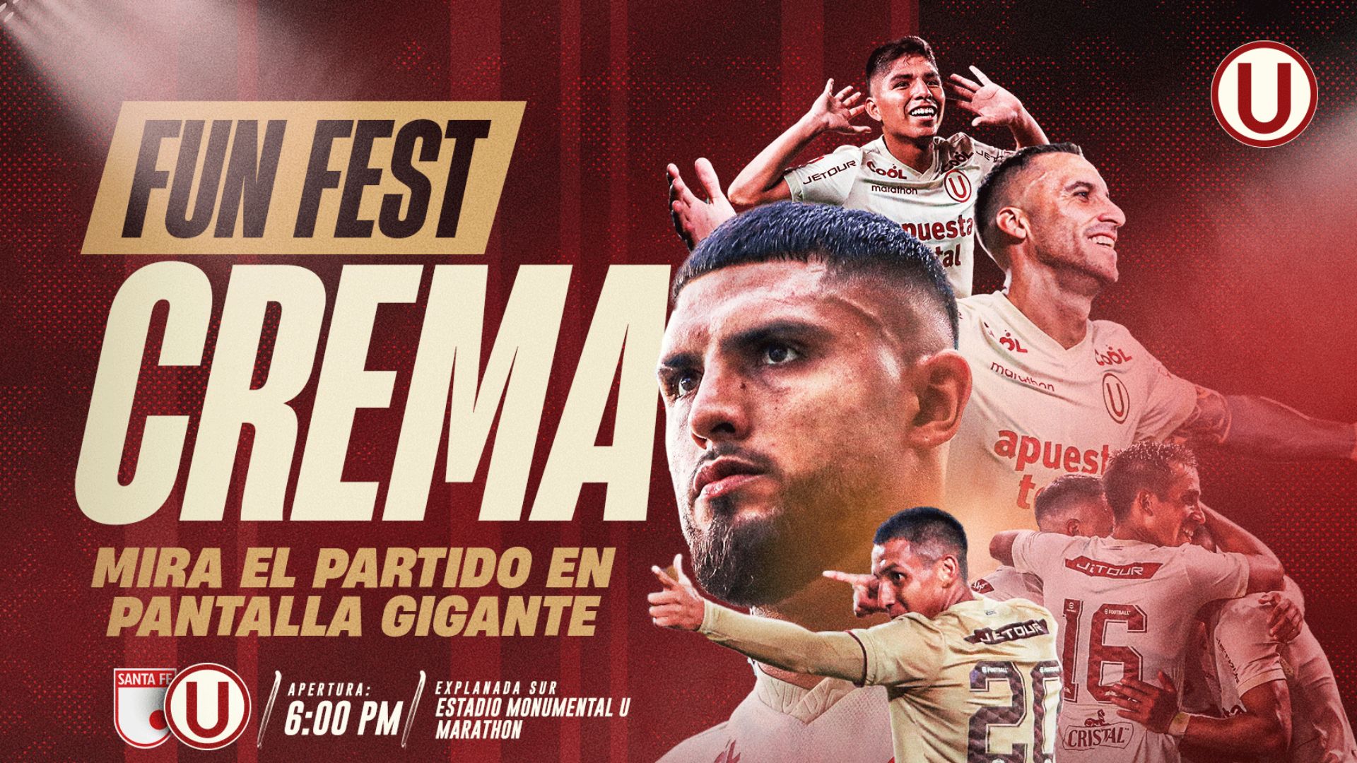 Universitario lanzó ‘Fun Fest Crema’ para duelo ante Santa Fe por Copa Sudamericana 2023