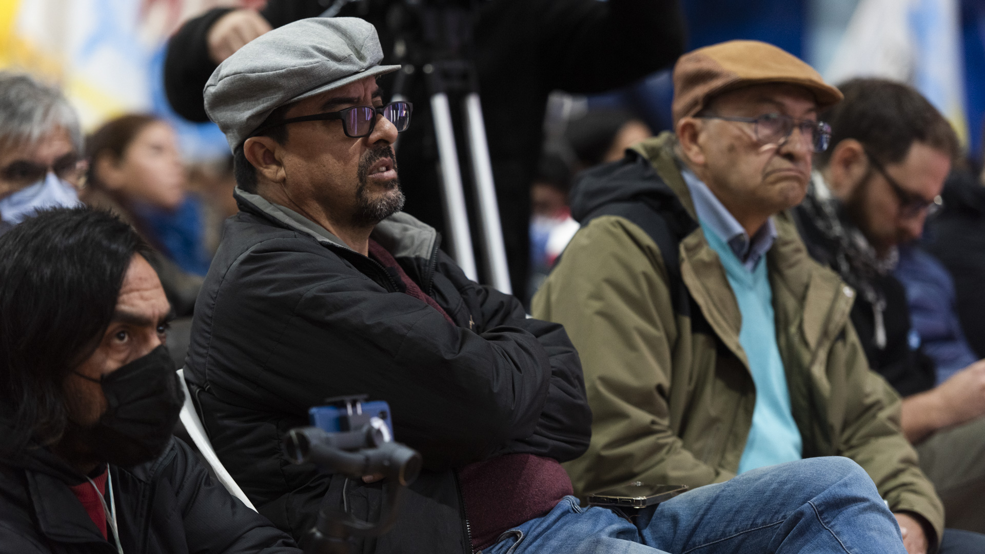Fernando Esteche, dirigente del CTD Aníbal Verón