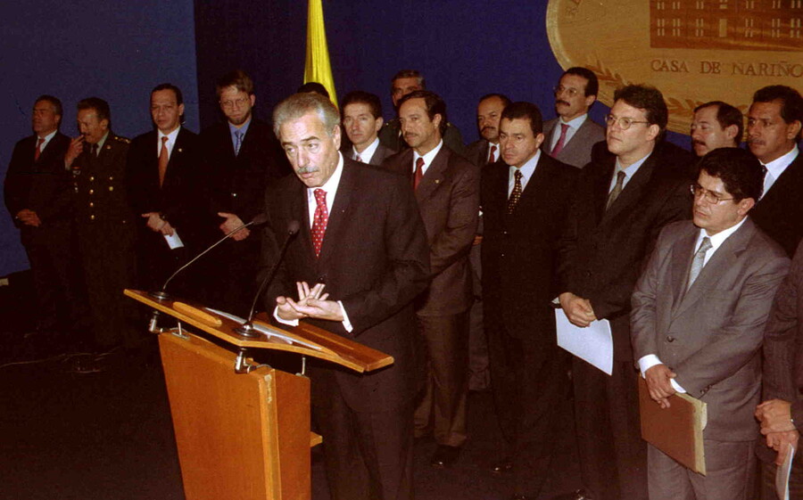 Andrés Pastrana, expresidente de Colombia entre 1998 y 2002. Foto: Colprensa.