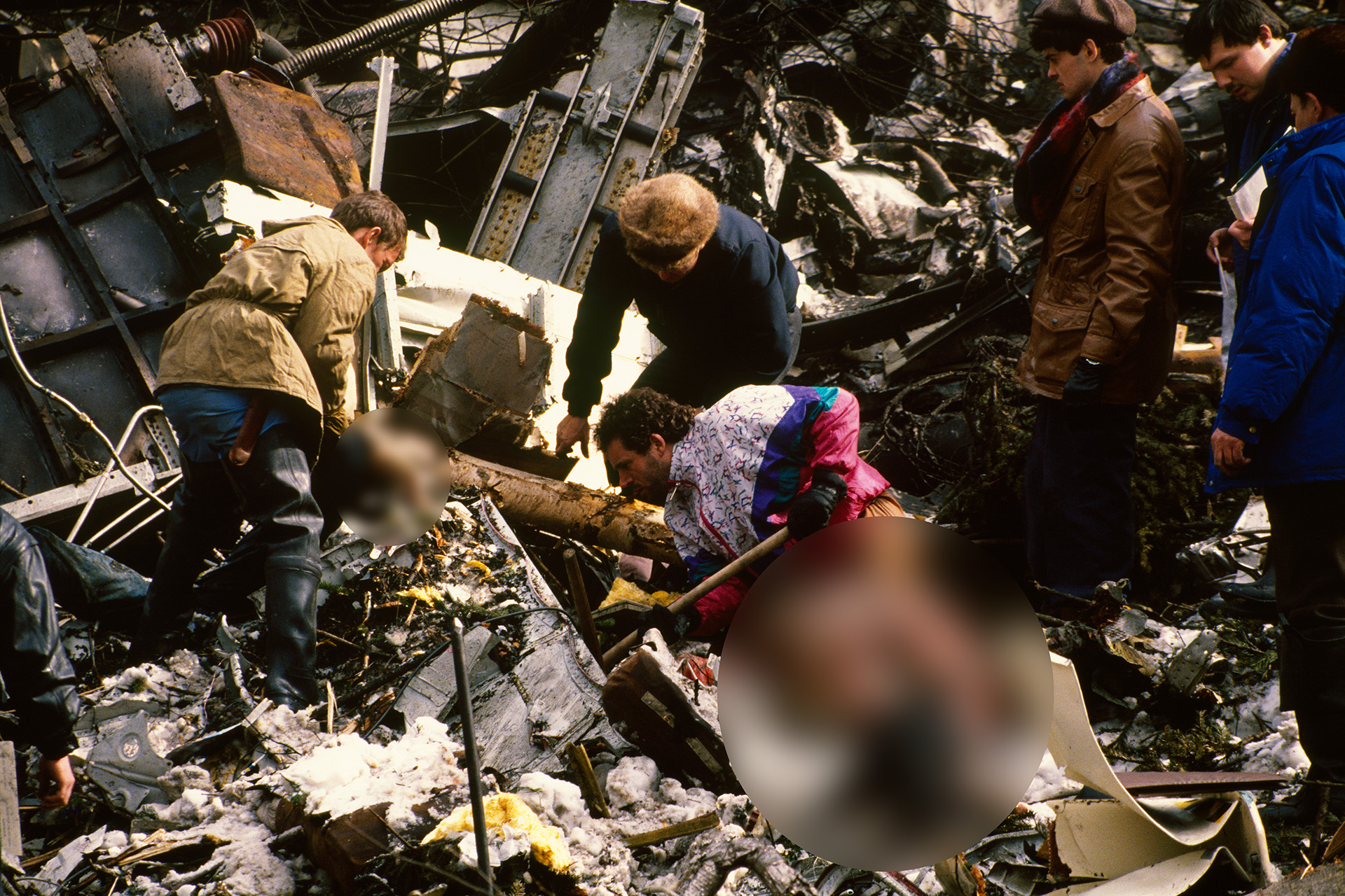 Las entrañas del vuelo comercial que colisionó la madrugada del 23 de marzo de 1994: todos los que viajaban en el avión murieron (Getty)