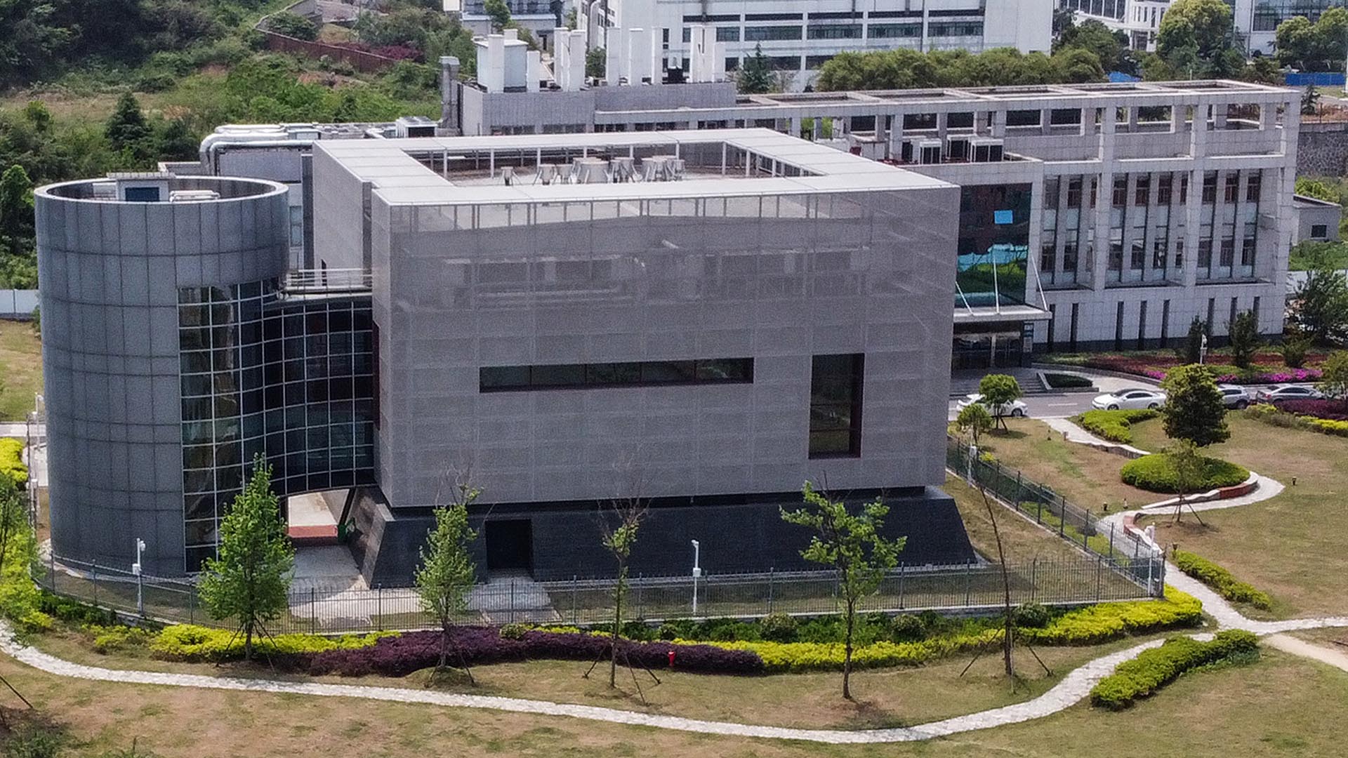 El laboratorio P4 del Instituto de Virología de Wuhan (Hector RETAMAL / AFP)