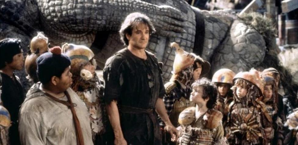 Robin Williams was the first to play Peter Pan in live-action.  (TriStar Pictures)