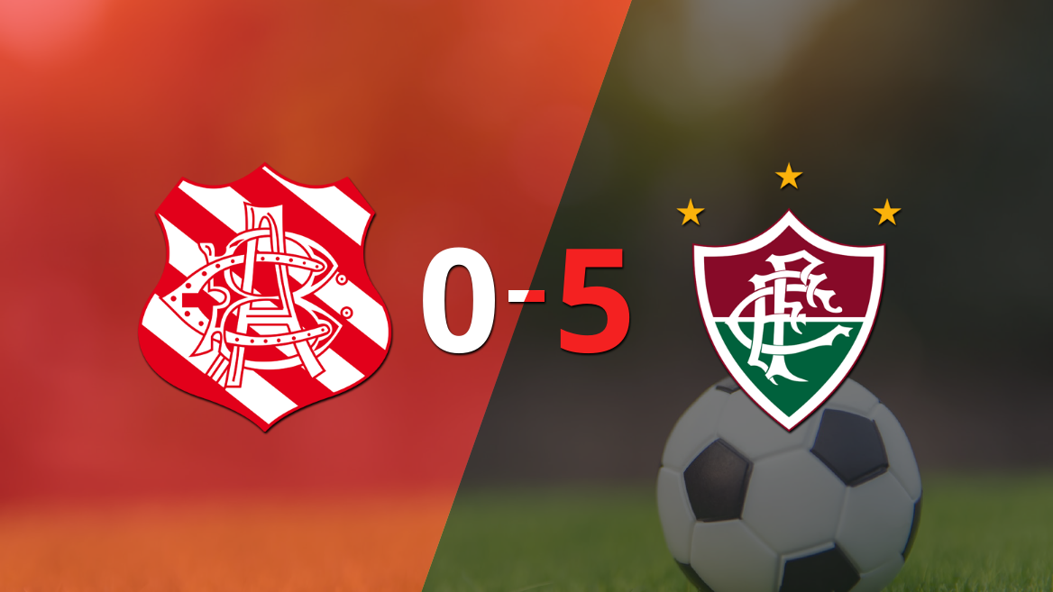 Con doblete de Germán Cano, Fluminense liquidó 5-0 a Bangú