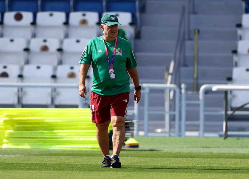 Gerardo Martino va a renunciar a la Selección Mexicana después de Qatar 2022 ( REUTERS/Siphiwe Sibeko)