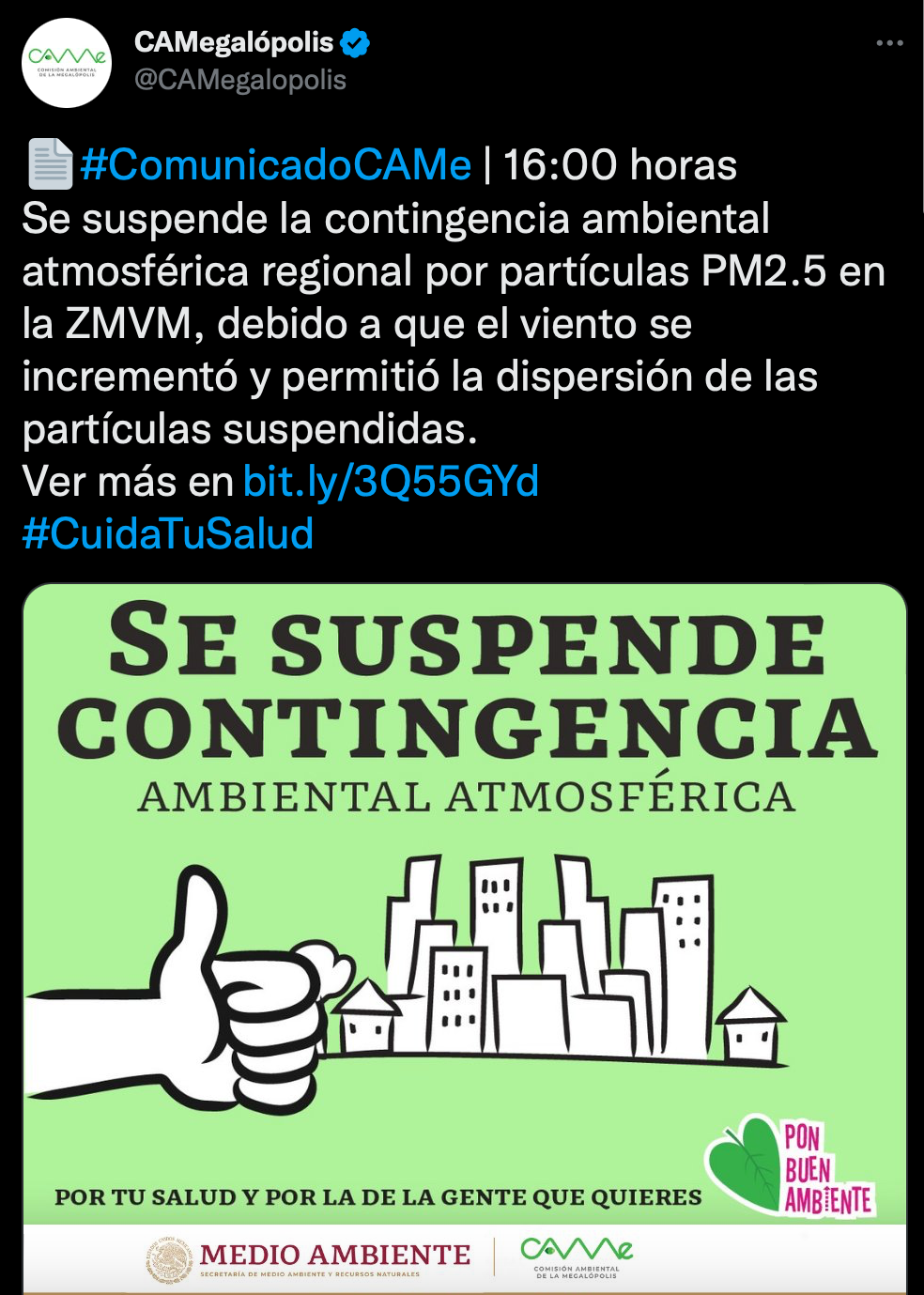 Suspendieron La Fase I De La Contingencia Ambiental En El Valle De México Infobae 3773