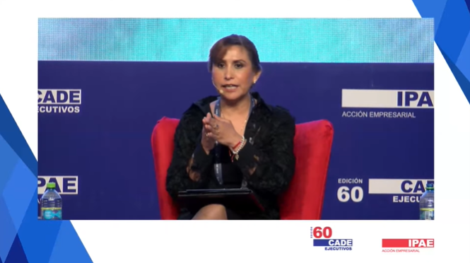Patricia Benavides, Fiscal de la Nación, en CADE 2022