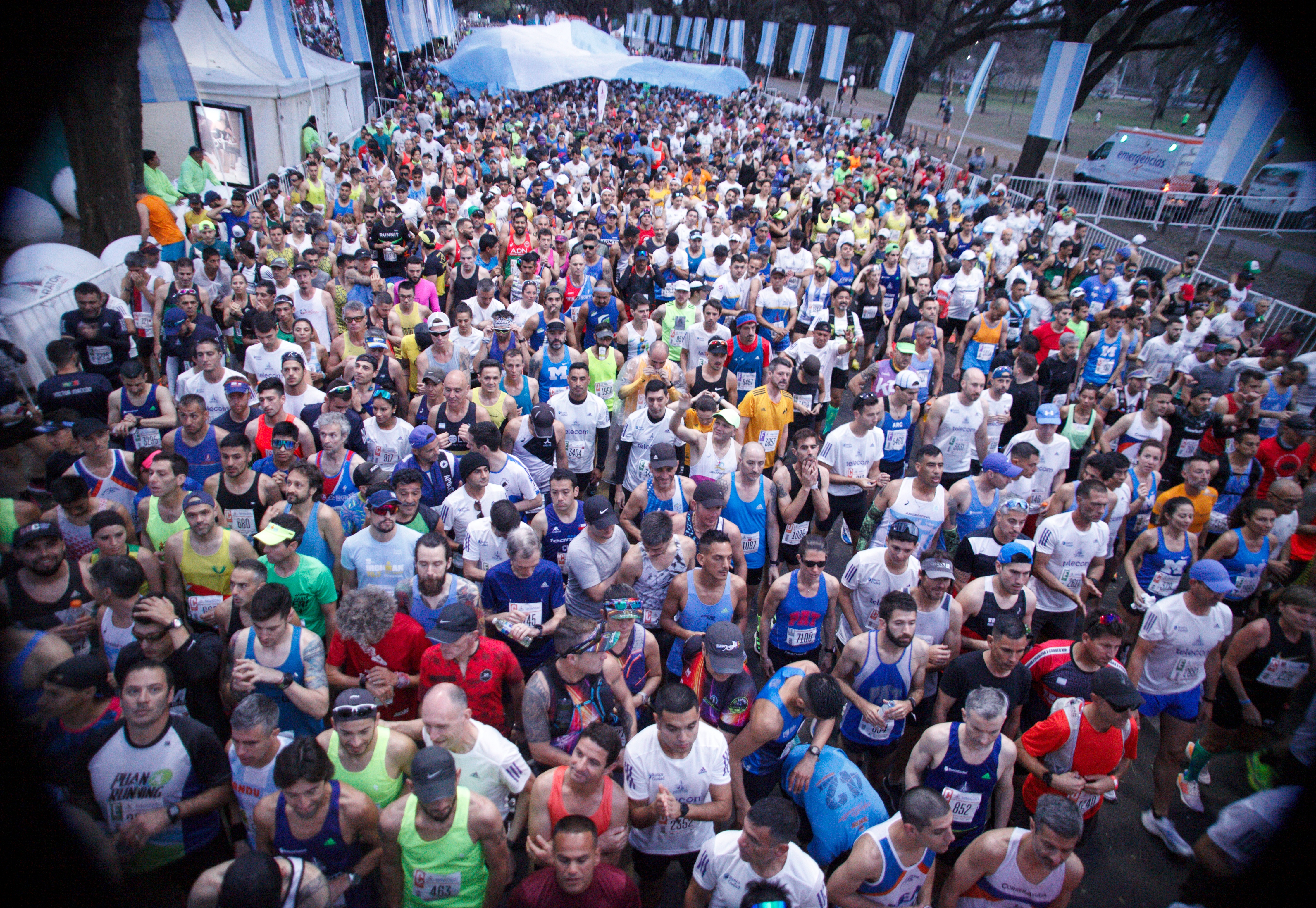 El Maratón de Buenos Aires 2022 es una carrera cardioprotegida (Foto: Roberto Almeida)