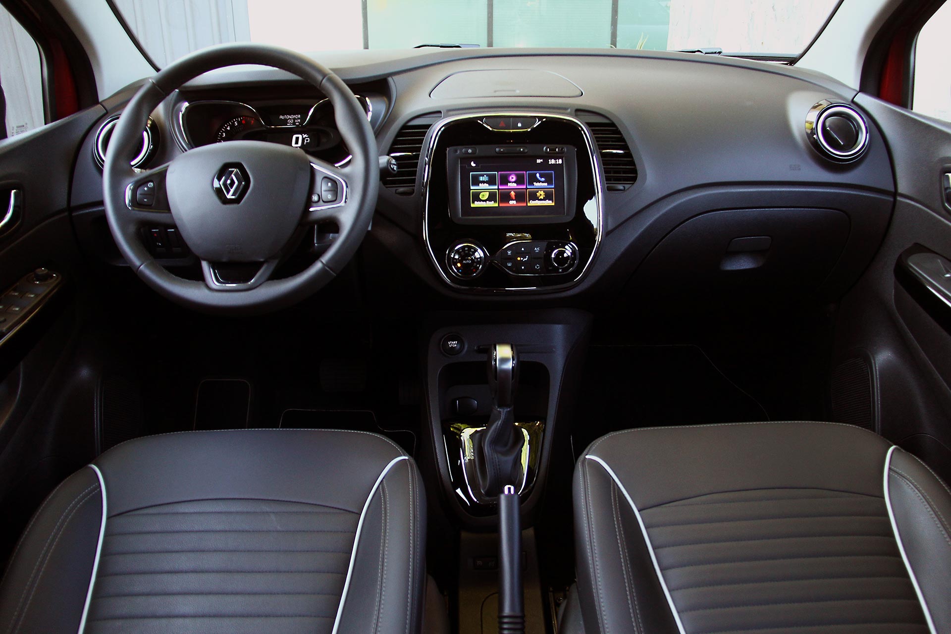 El Captur ofrece el sistema Medianav, característico de Renault.