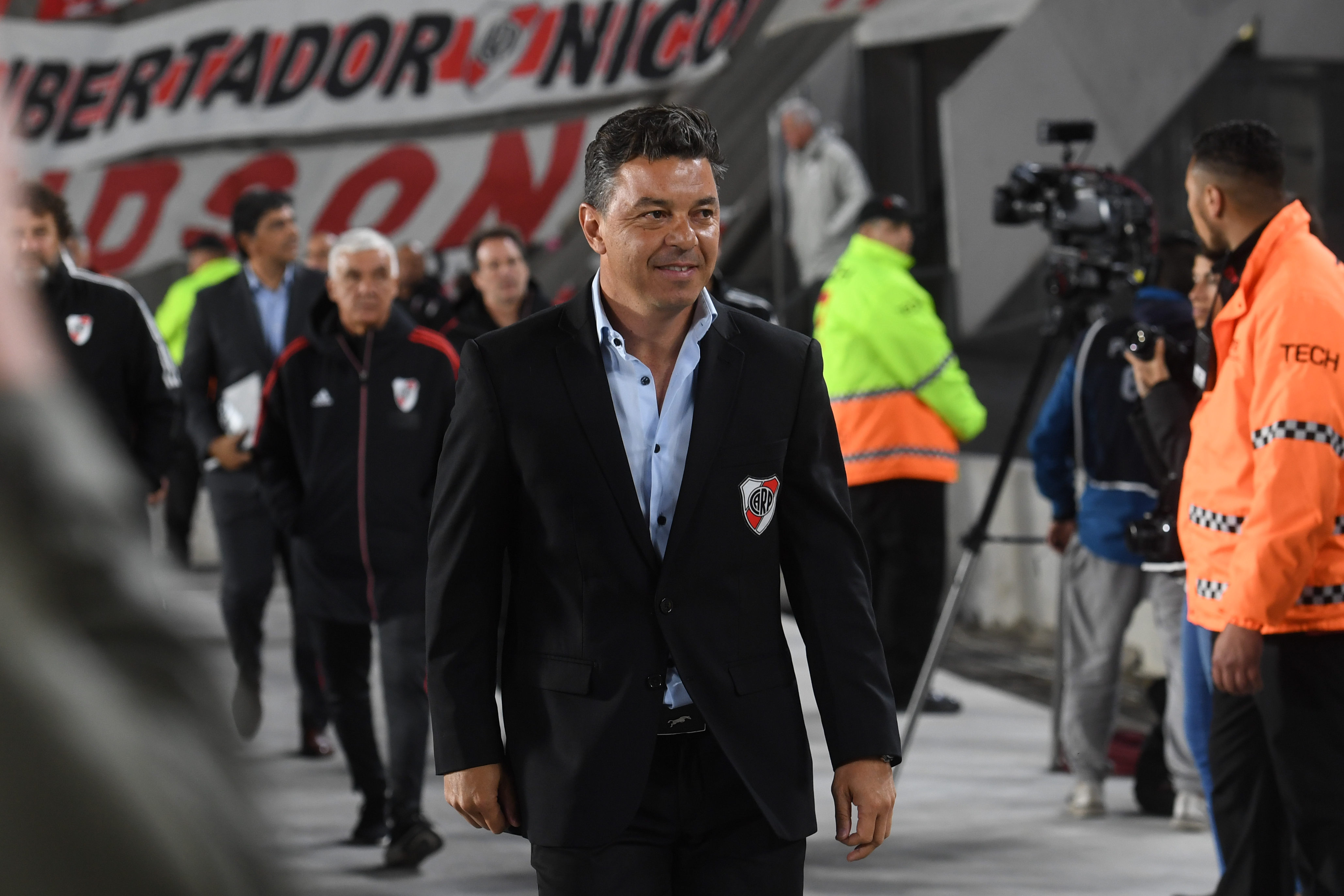 Marcelo Gallardo suspendió la conferencia de prensa tras la goleada de River Plate ante Estudiantes de La Plata