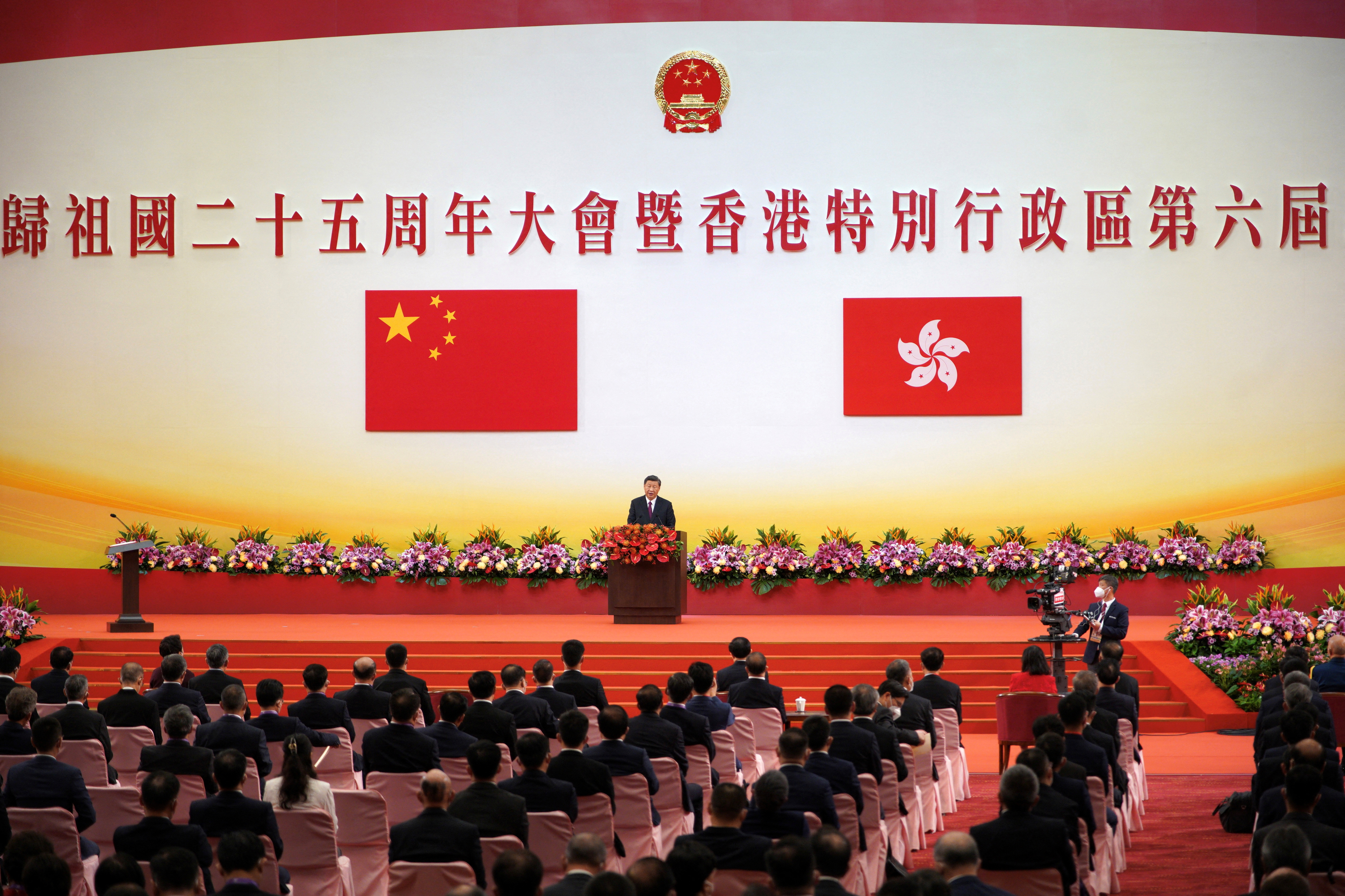 En medio de la censura y la represión, Xi Jinping aseguró que todo lo ha hecho “por el bien de Hong Kong”