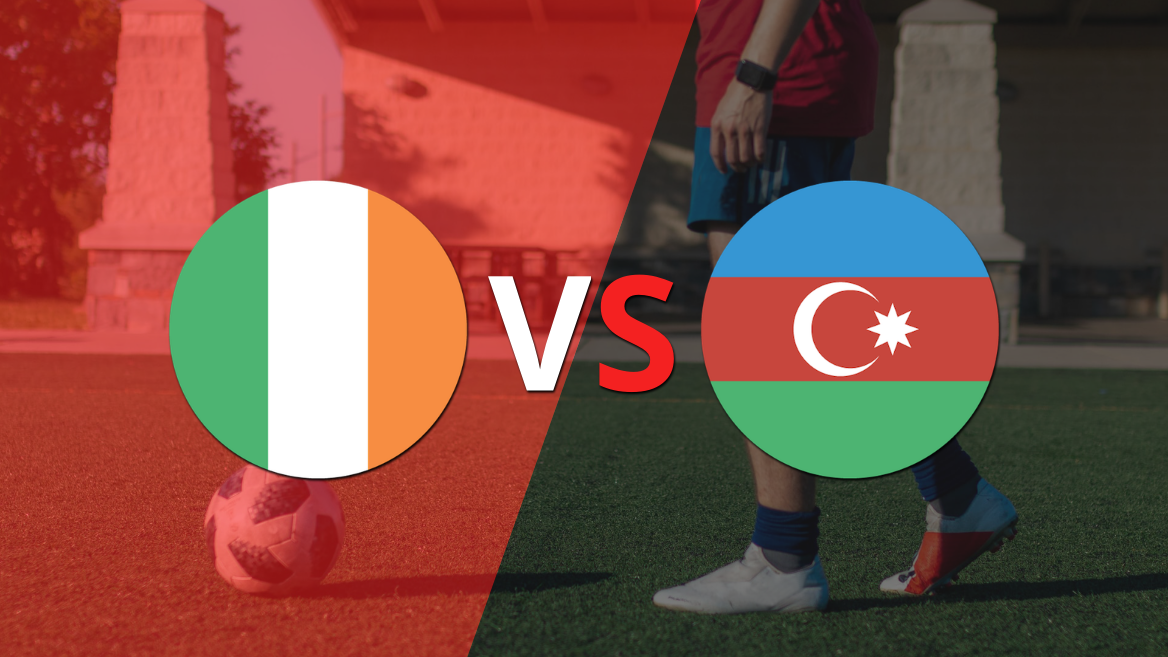 Rep. de Irlanda y Azerbaiyán se repartieron los puntos en un 1 a 1