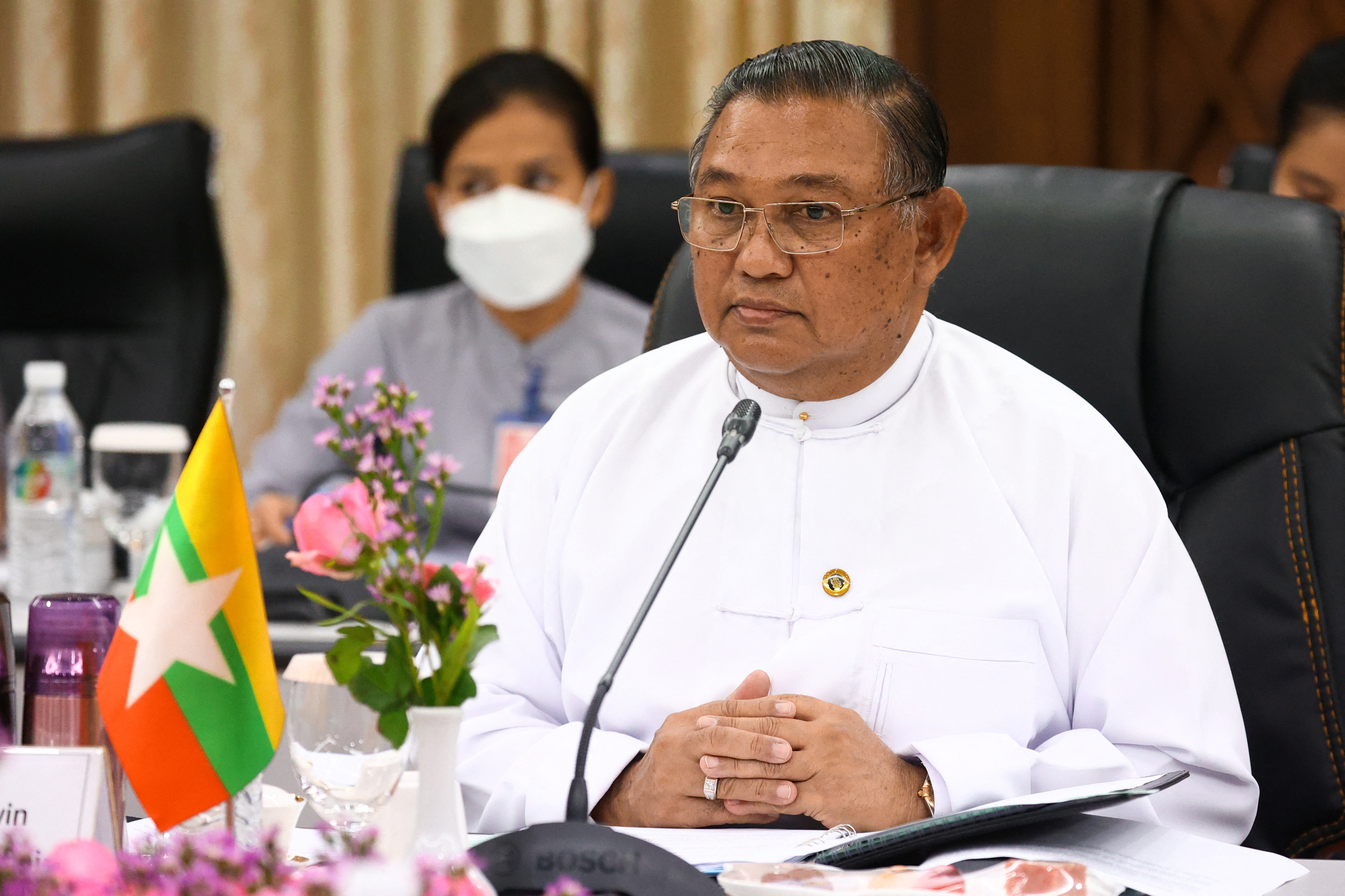 El ministro de Exteriores de Myanmar, Wunna Maung