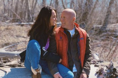 Emma y Bruce Willis juntos (Foto: IG @emmahemingwillis)