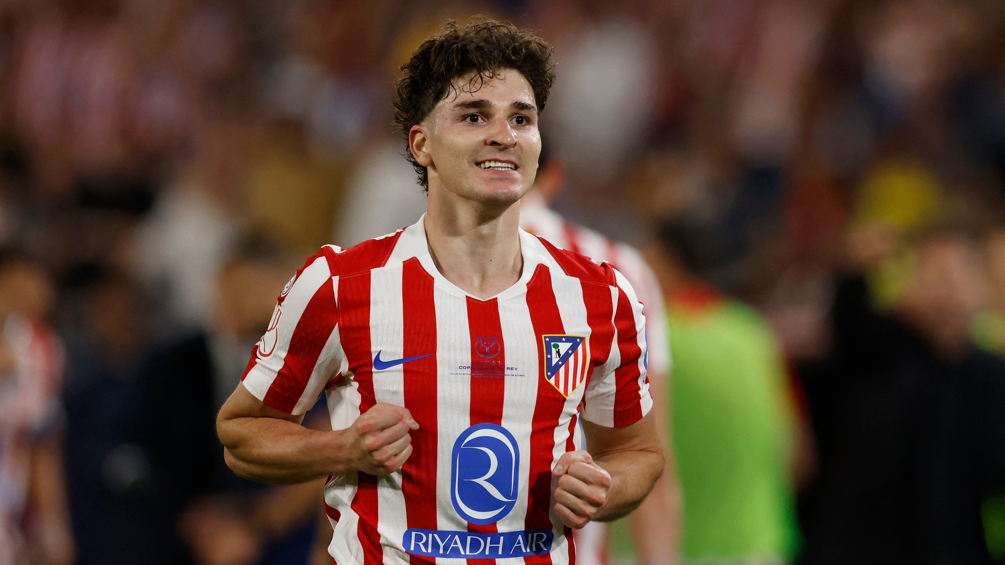 El blooper del presidente del Atl&eacute;tico de Madrid al hablar sobre el futuro de Juli&aacute;n &Aacute;lvarez: "C&oacute;mo no va a conocer a la figura"