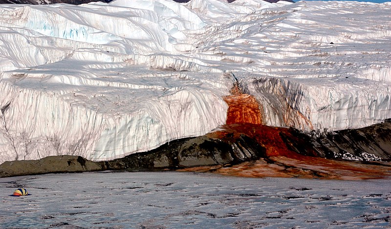 Descubren una nueva pista sobre el origen de las misteriosas Cataratas de Sangre de la Ant&aacute;rtida