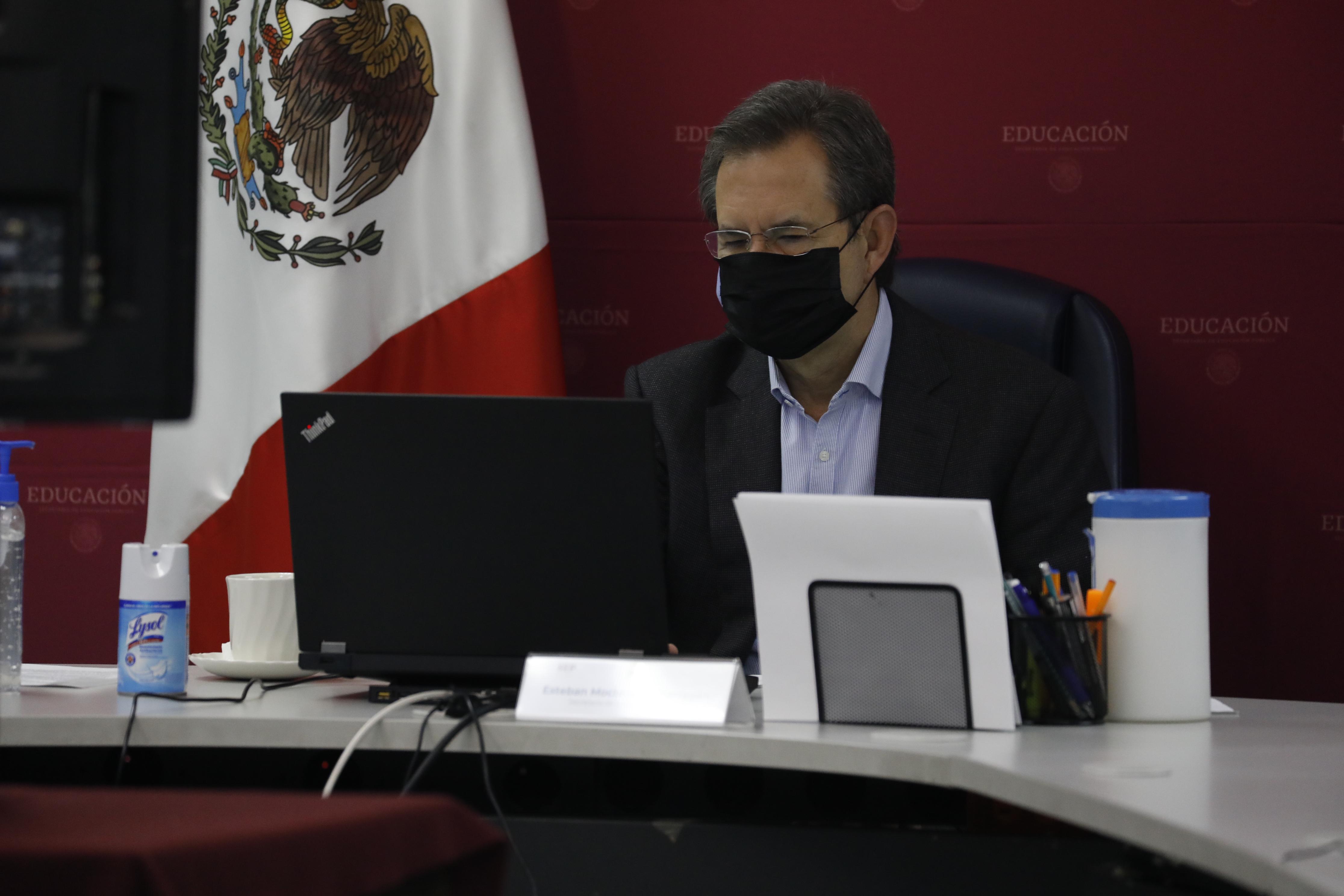 Esteban Moctezuma Barragán, titular de la Secretaría de Educación Pública  (Foto: SEP)