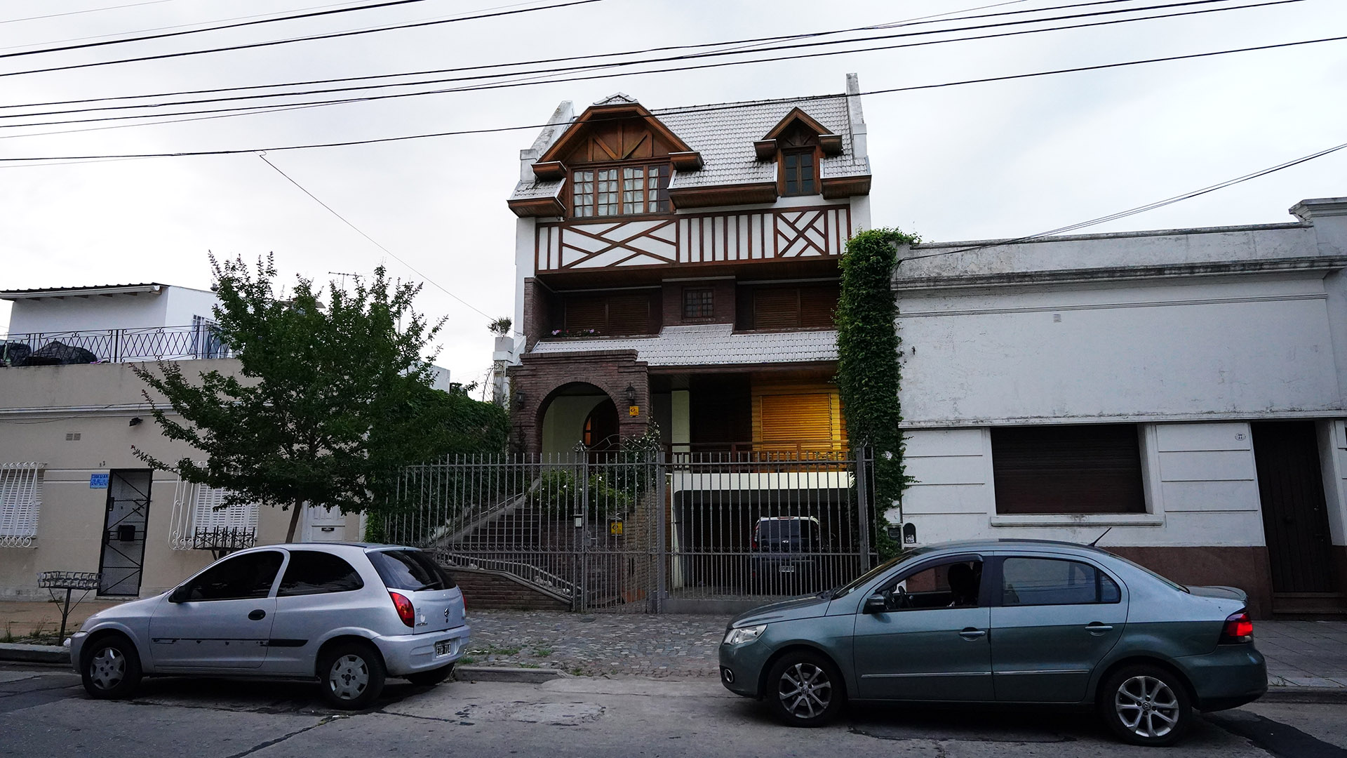 La casa de Avellaneda en la que vive Amado Boudou (Franco Fafasuli)
