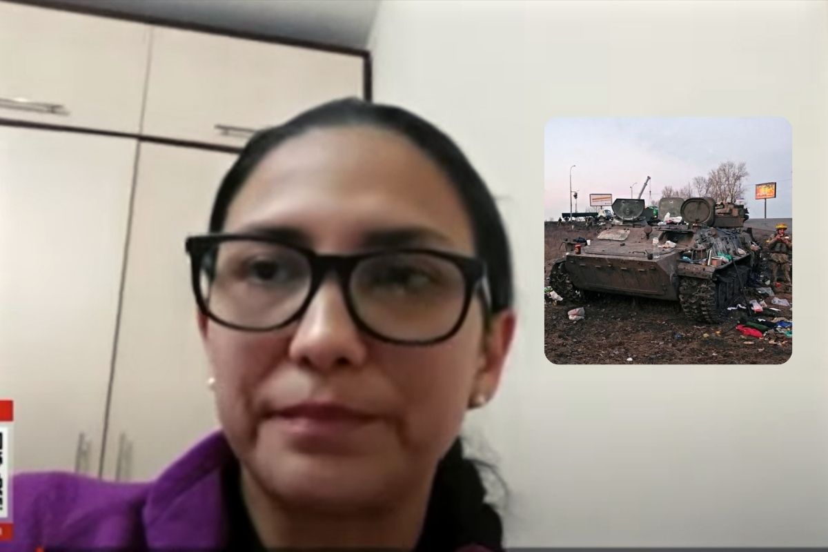 Peruana En Ucrania Quiere Luchar Contra La Invasión De Rusia Infobae 0926