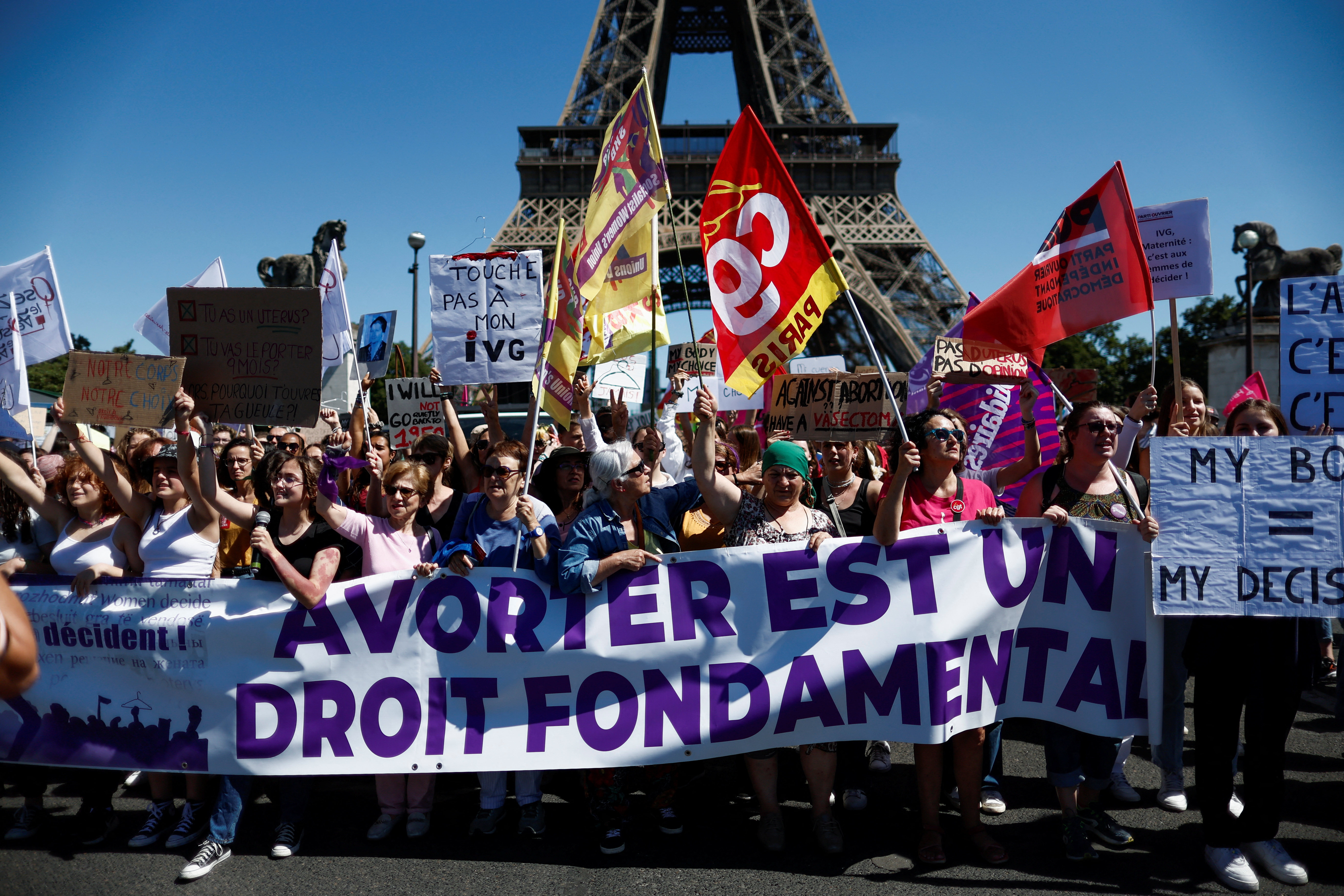El aborto fue despenalizado en Francia en 1975 por una ley promovida por Simone Veil (REUTERS/Benoit Tessier)