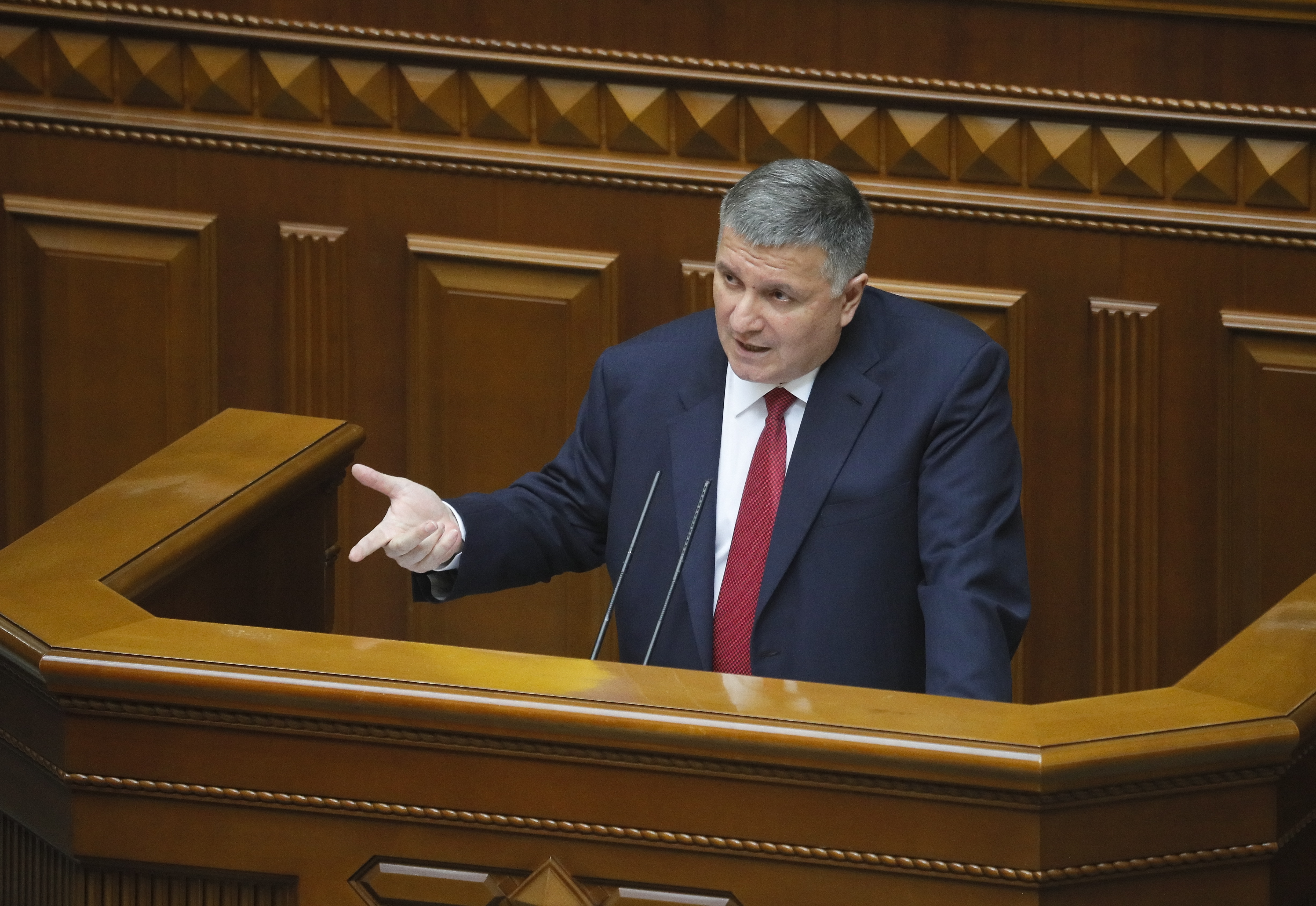 El ex ministro ucraniano del Interior, Arsén Avákov