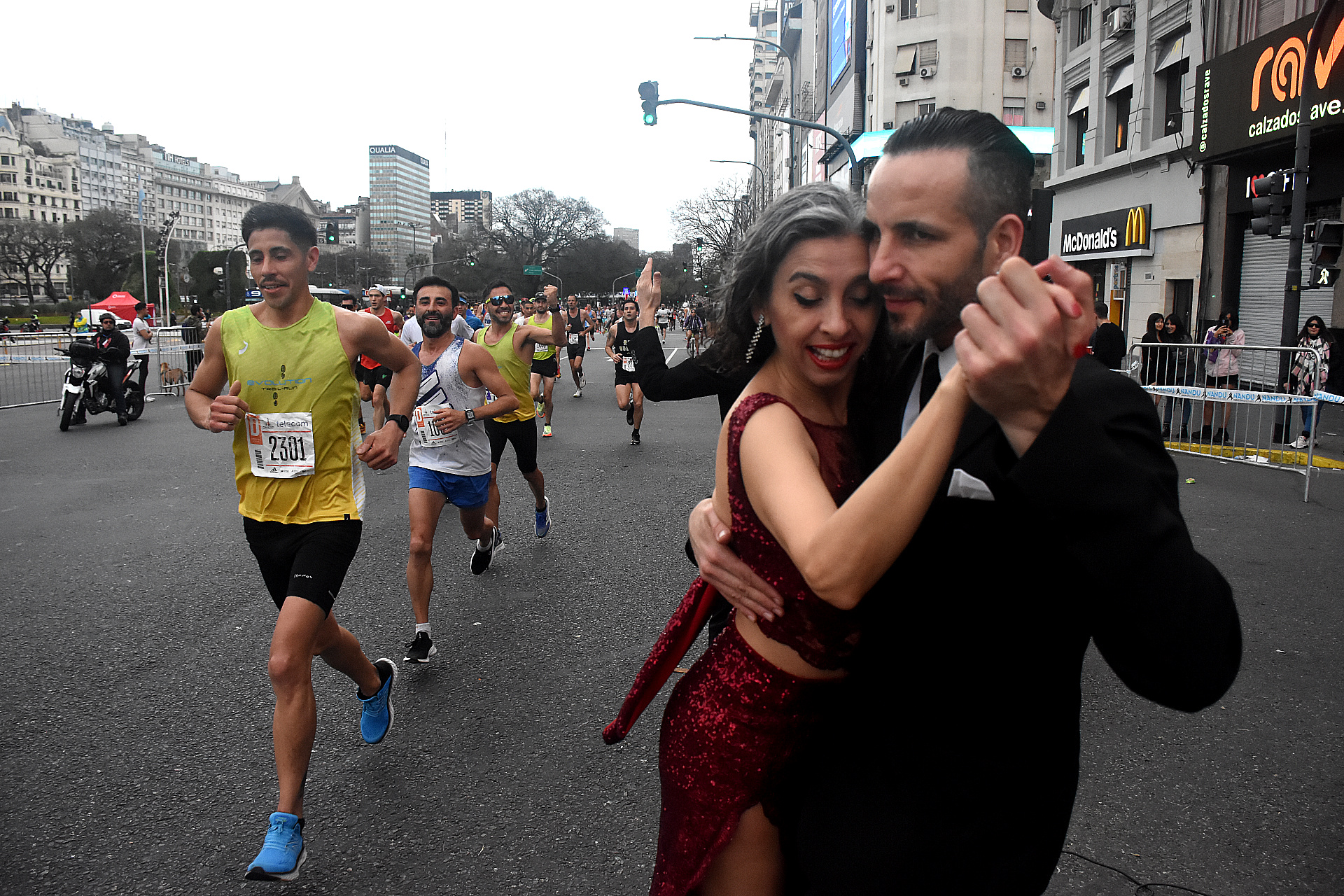 La gran incógnita de la maratón es si uno la va a poder terminar, ese es el gran desafío para los debutantes (Foto: Nicolas Stulberg)