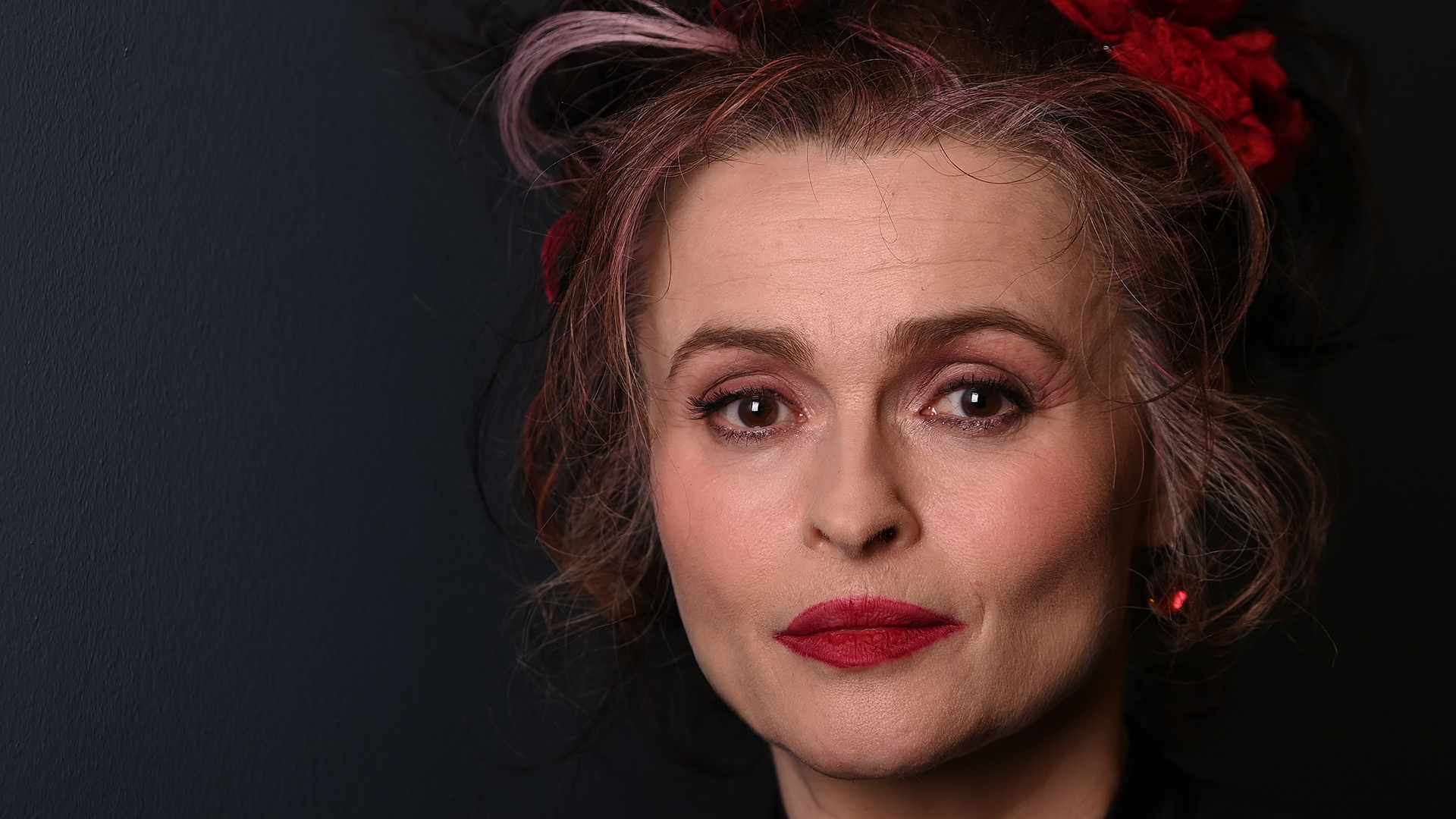 Retrato de Helena Bonham Carter para quien el paso del tiempo no es un problema (Getty)