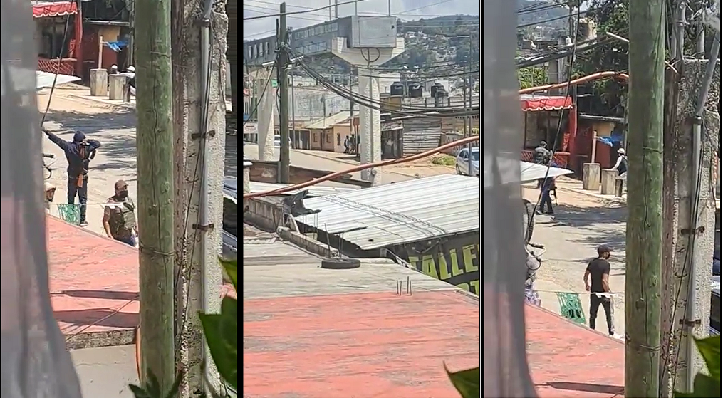 Detonations in San Cristóbal de las Casas led to the issuance of an alert by the US (Photo: screenshot/Twitter/@PAmendarizMX)