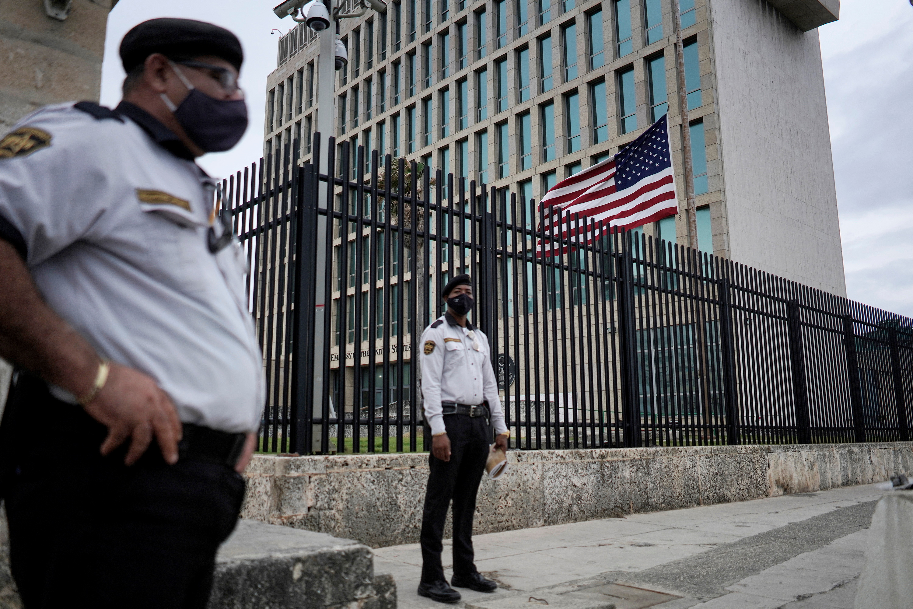 Embajada de EEUU en La Habana (REUTERS/Alexandre Meneghini)