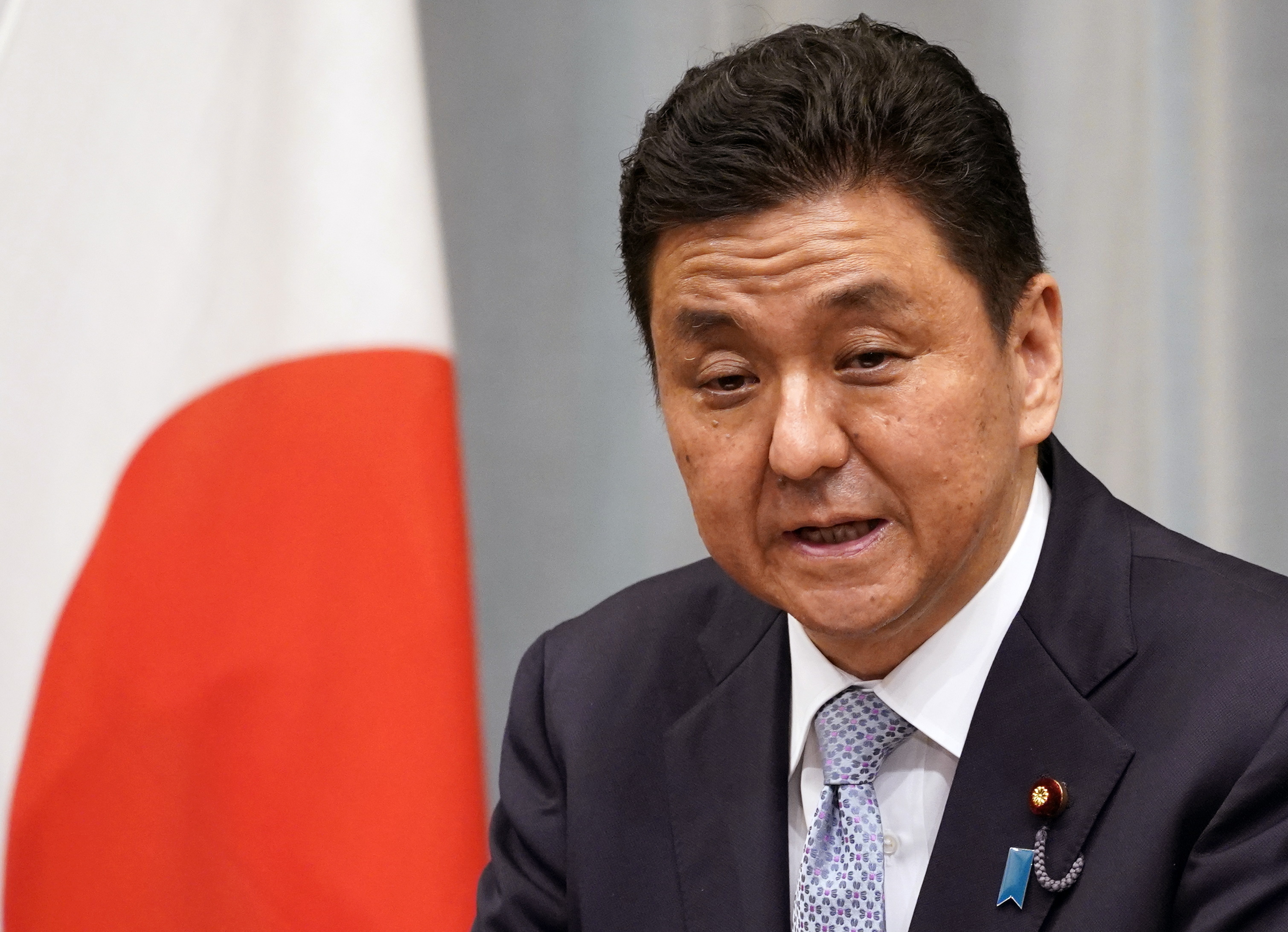 El ministro de Defensa japon, Nobuo Kishi