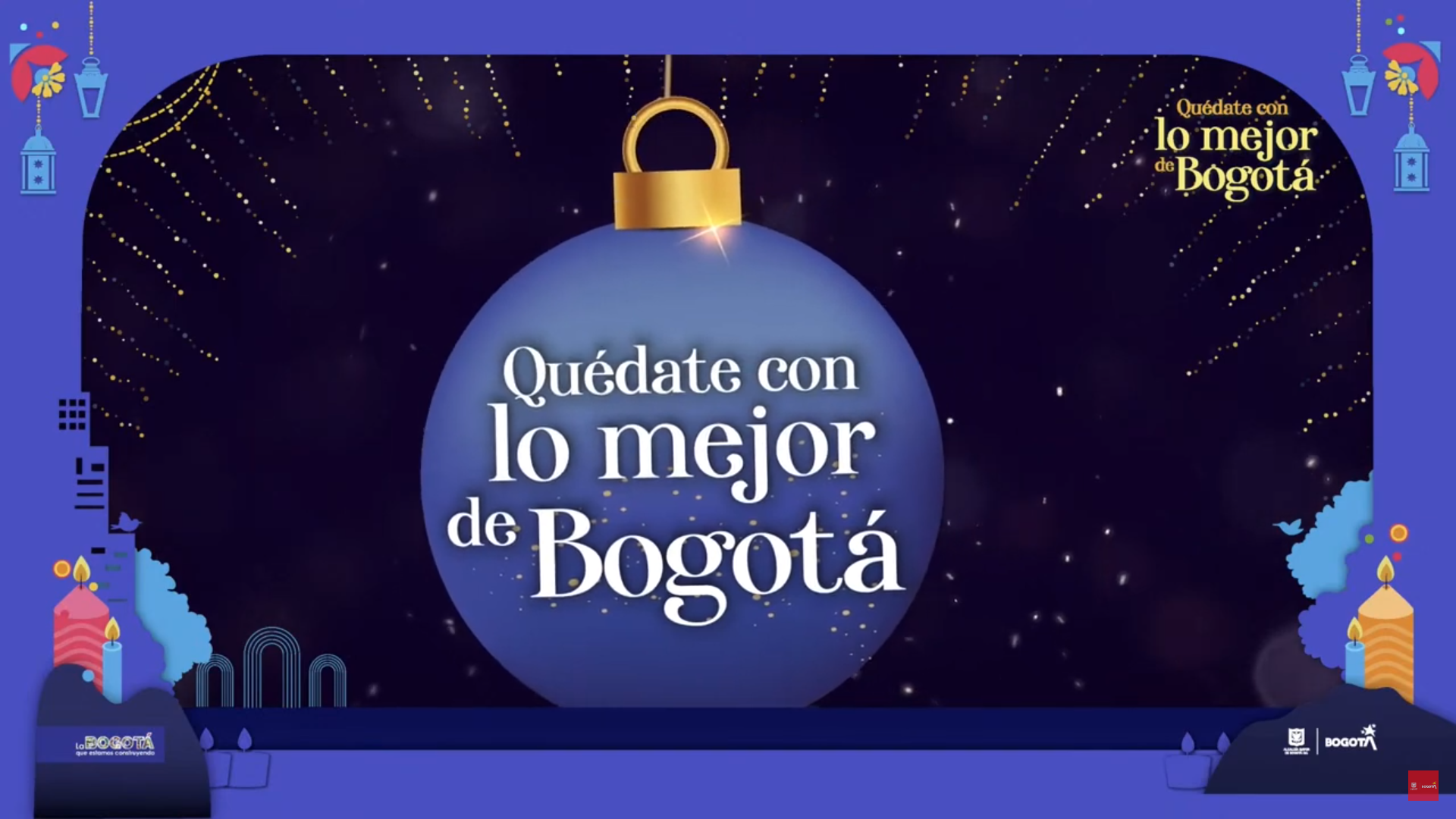 Ferias, ciclovía nocturna, show de luces y un gran árbol de abundancia: así será la Navidad en Bogotá