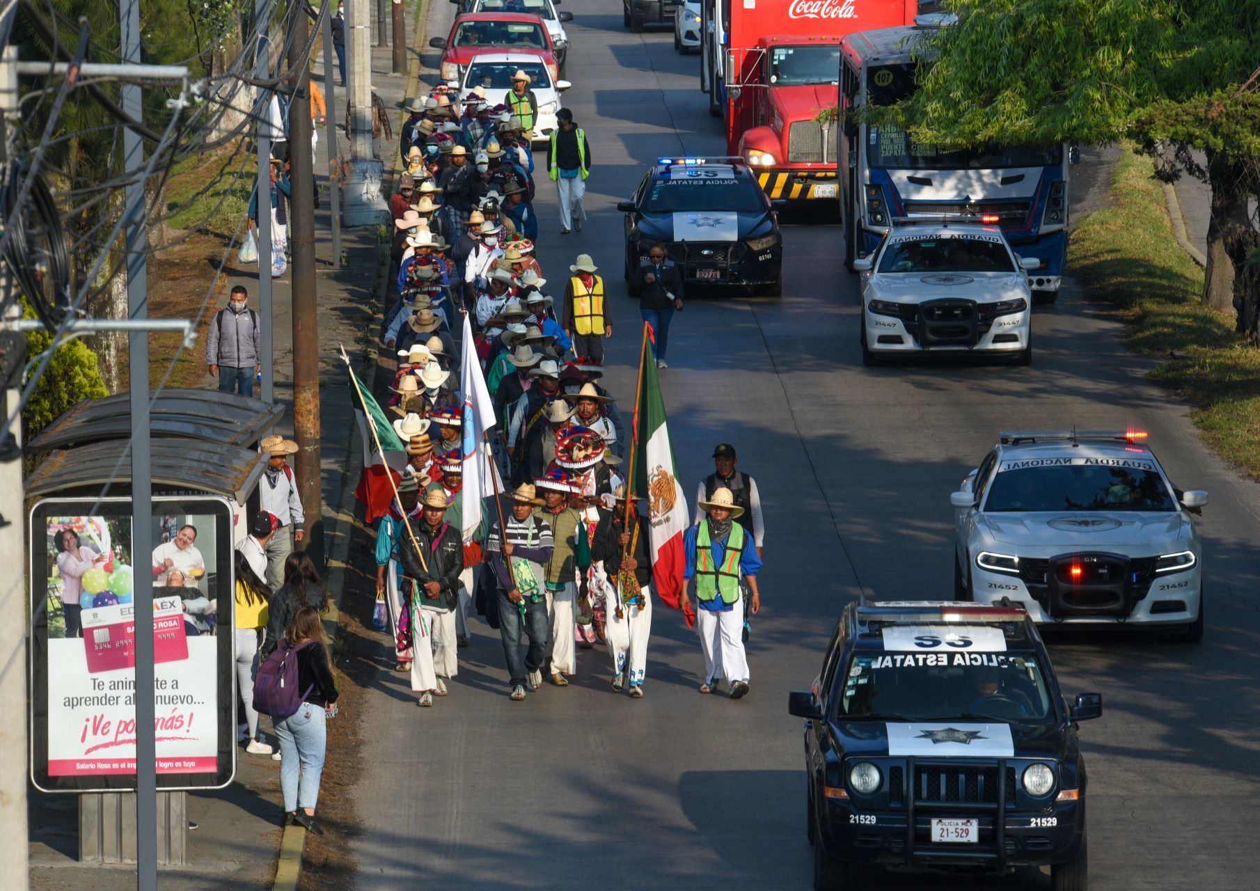  La caravana tardó poco más de un mes en llegar a la Ciudad de México (FOTO: ADOLFO VLADIMIR /CUARTOSCURO.COM)