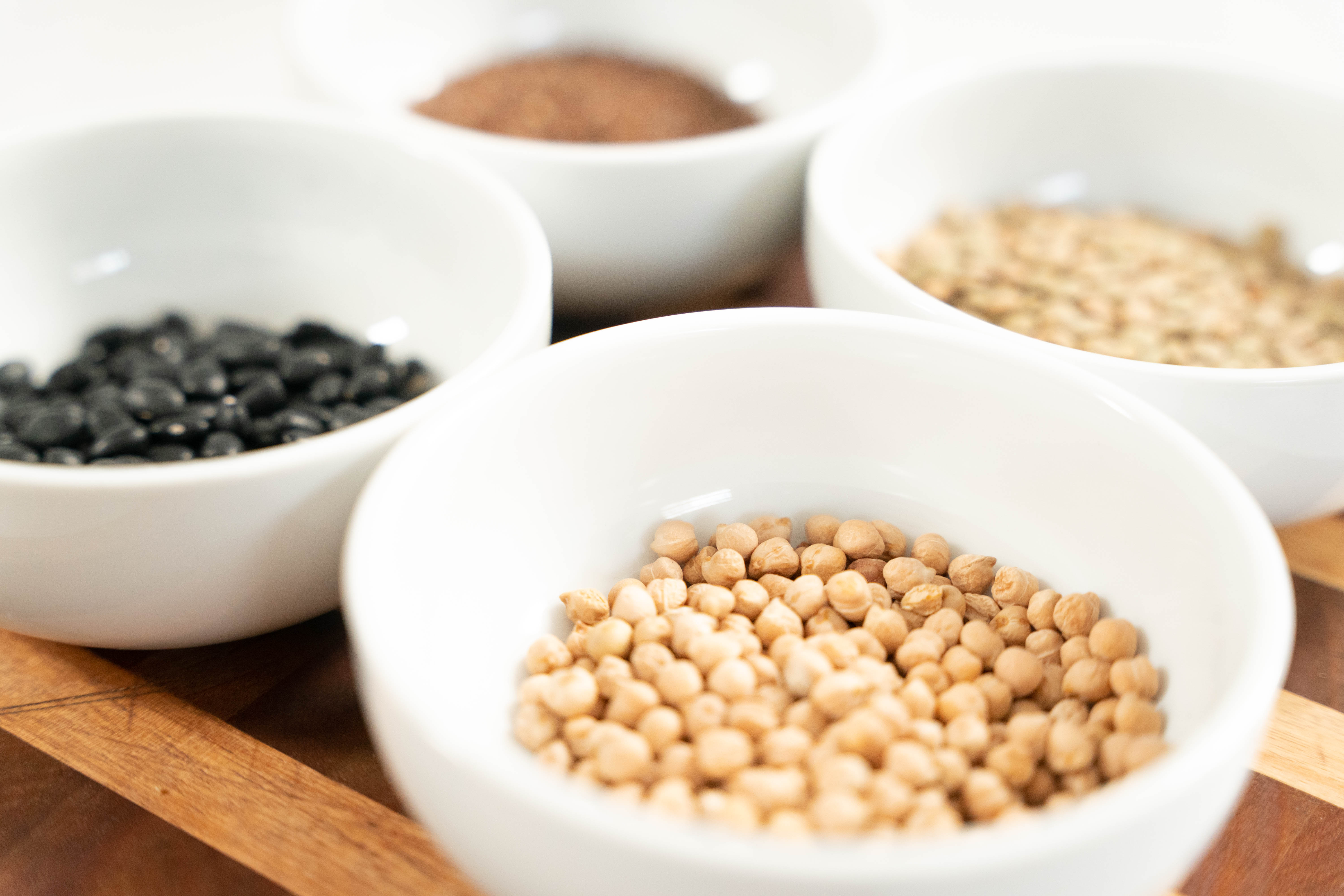 Las legumbres, en comparación con otros alimentos, cuentan con una mayor cantidad de proteínas 
