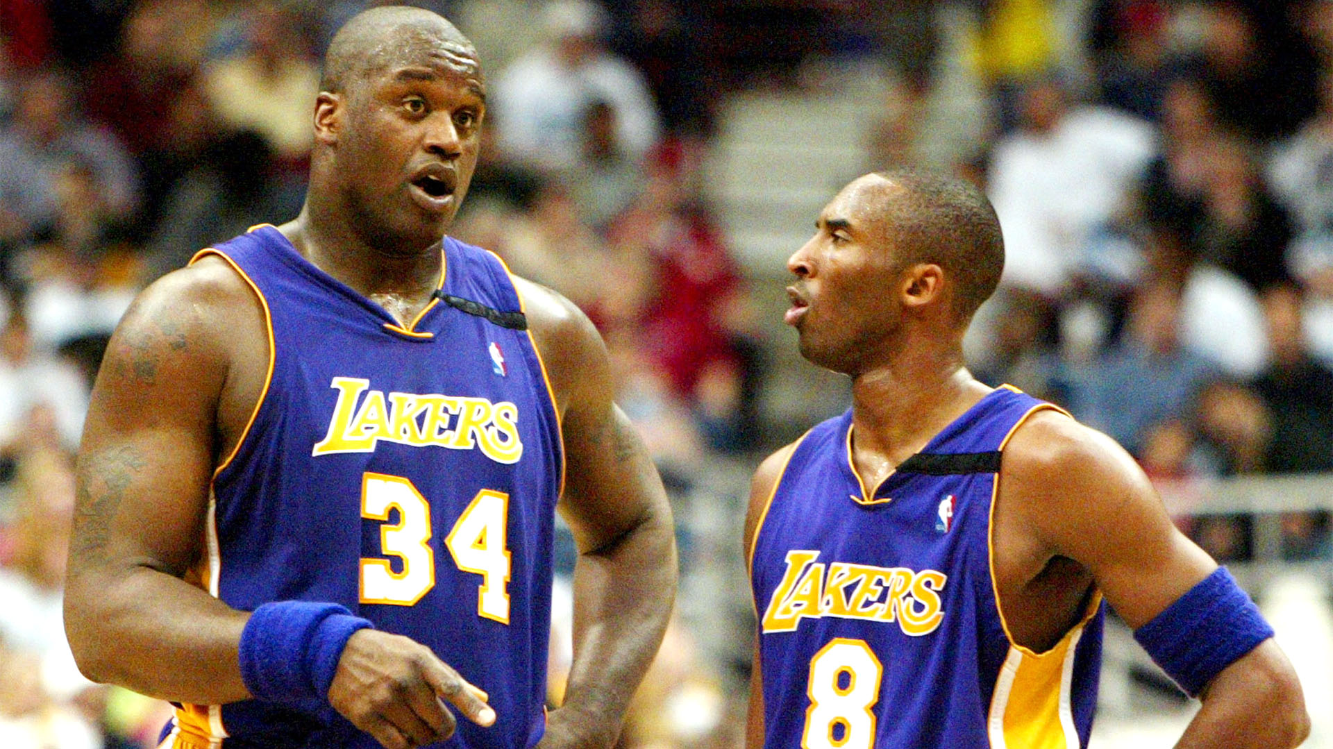 En Los Angeles Lakers junto al recordado Kobe Bryant (REUTERS/Jeff Christensen)