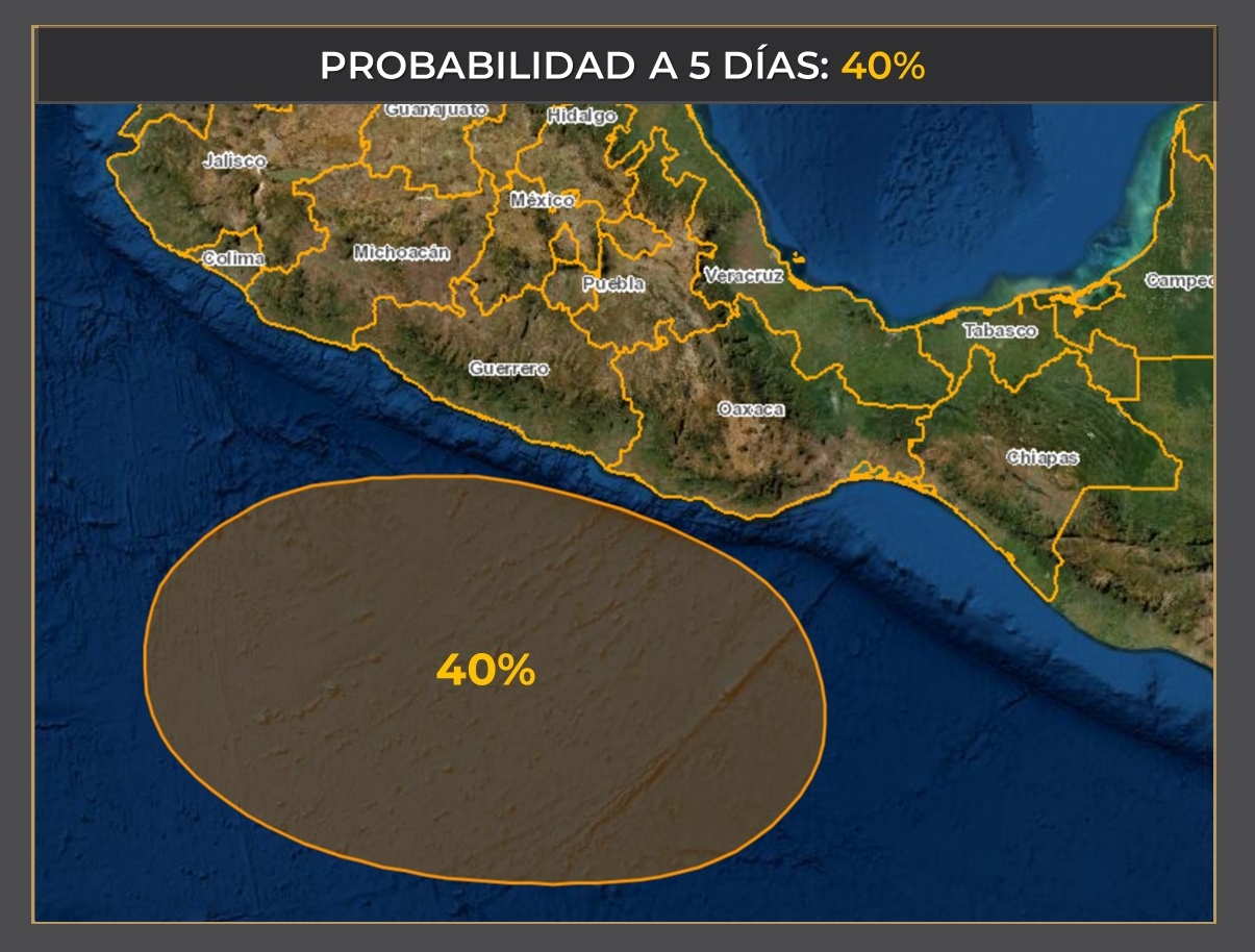 SMN: Ciclón “Blas” podría formarse frente a las costas de Guerrero y Oaxaca