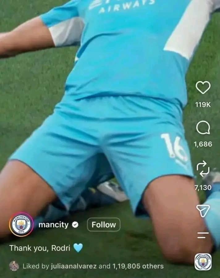 El particular elogio de Rodri a Juli&aacute;n &Aacute;lvarez tras su llegada al Barcelona: el gui&ntilde;o del argentino en las redes sociales