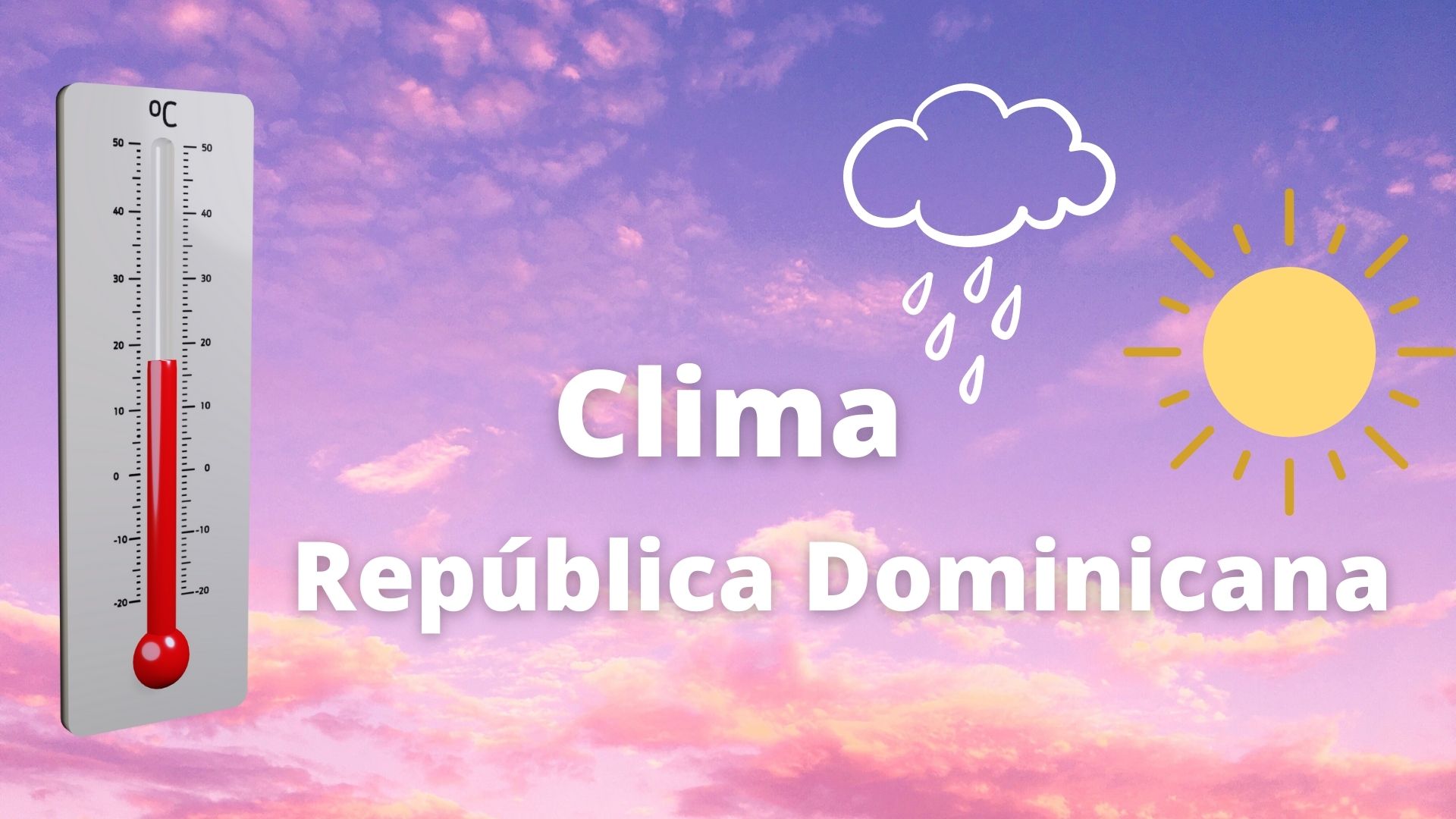 El clima en República Dominicana (Ilustración: Infobae)