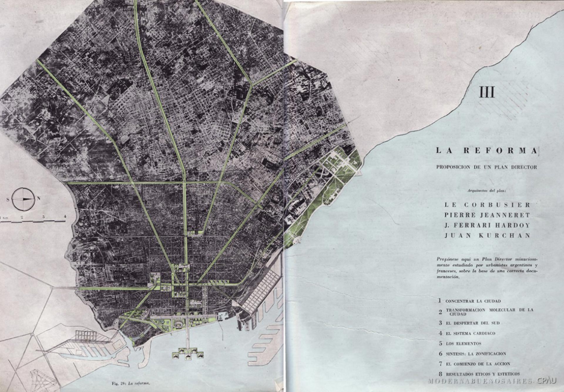 El plan de Le Corbusier para la Ciudad (Moderna Buenos Aires CPAU)